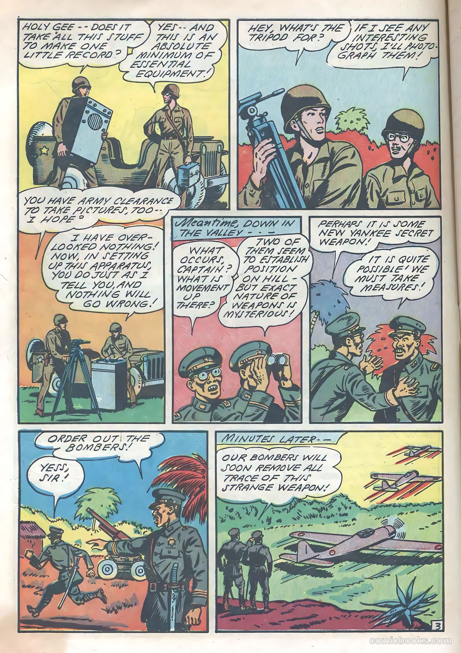 Blazing Comics #3 (1944, REWL PUBLICATIONS INC.) — page 14 of 52