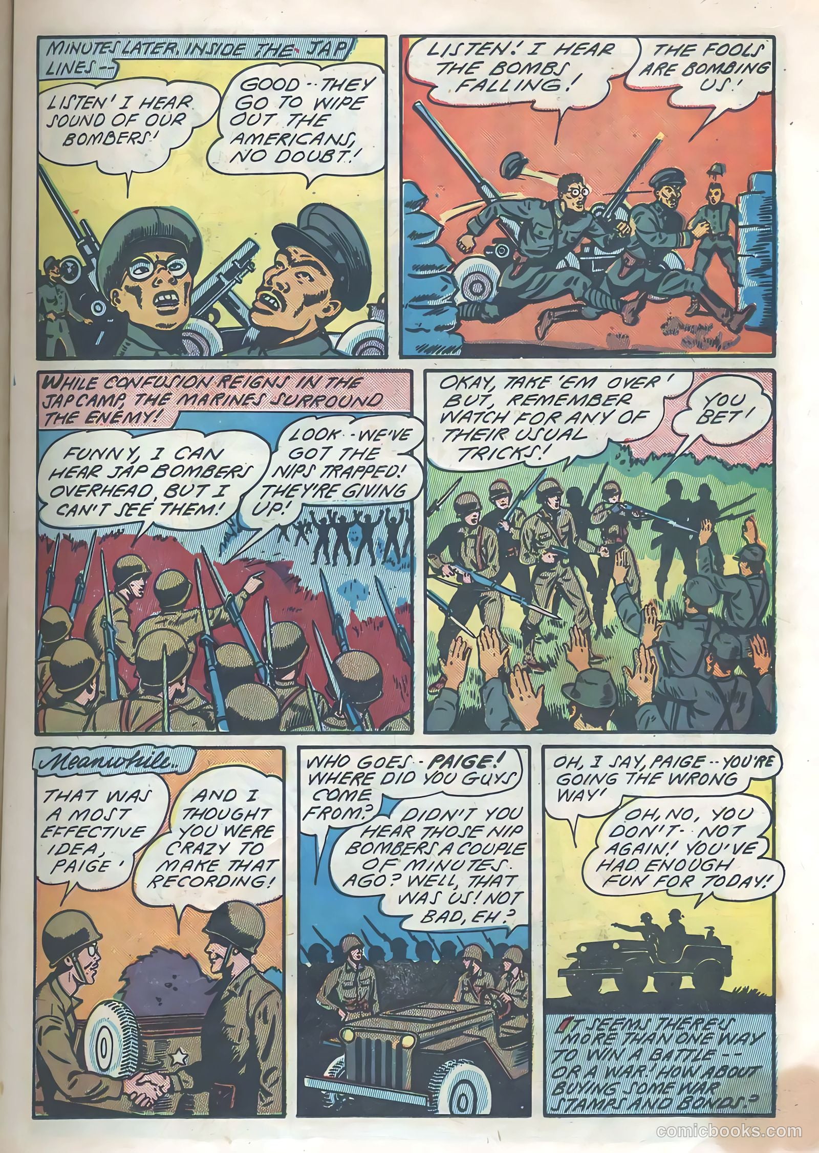Blazing Comics #3 (1944, REWL PUBLICATIONS INC.) — page 17 of 52