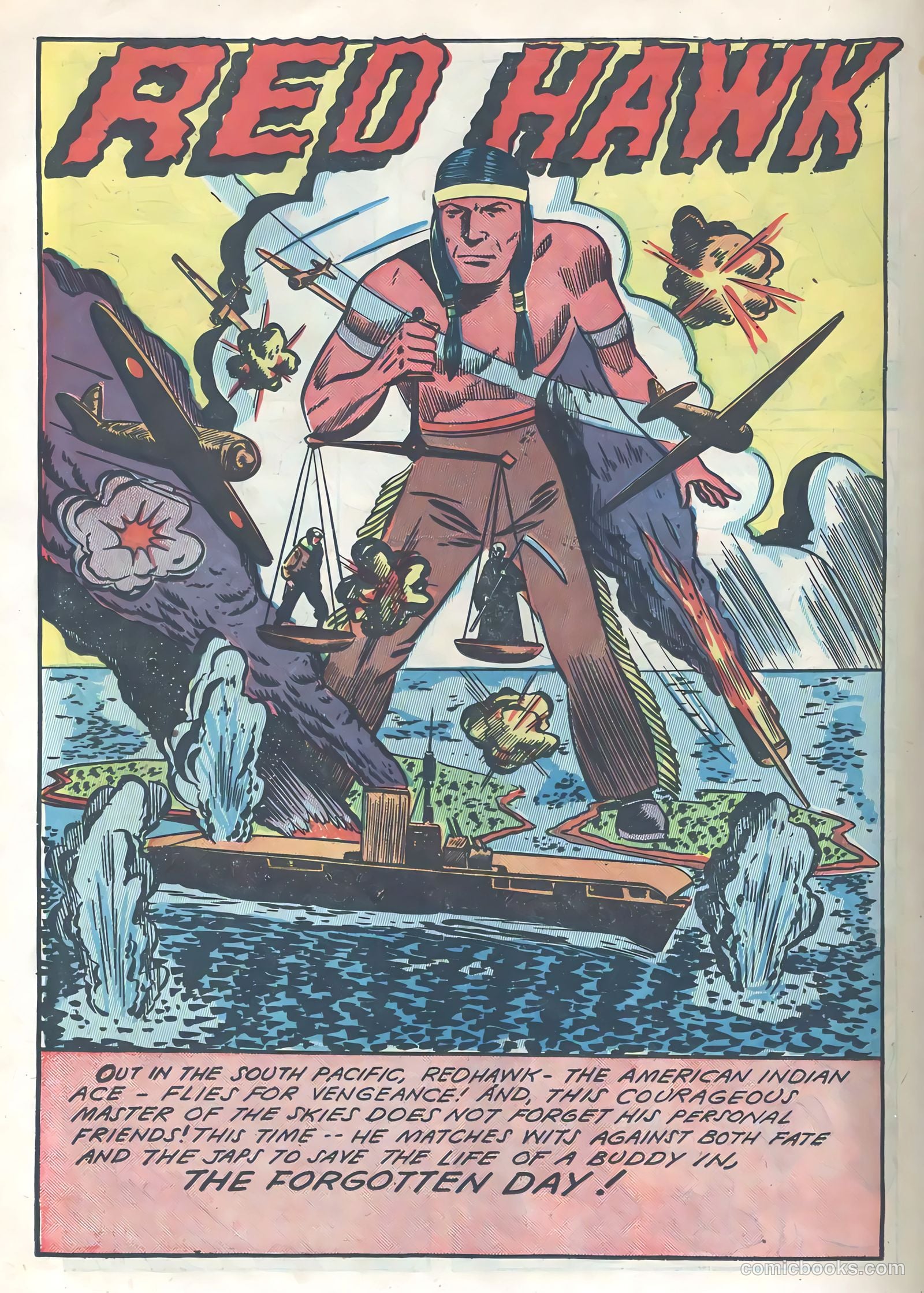Blazing Comics #3 (1944, REWL PUBLICATIONS INC.) — page 32 of 52