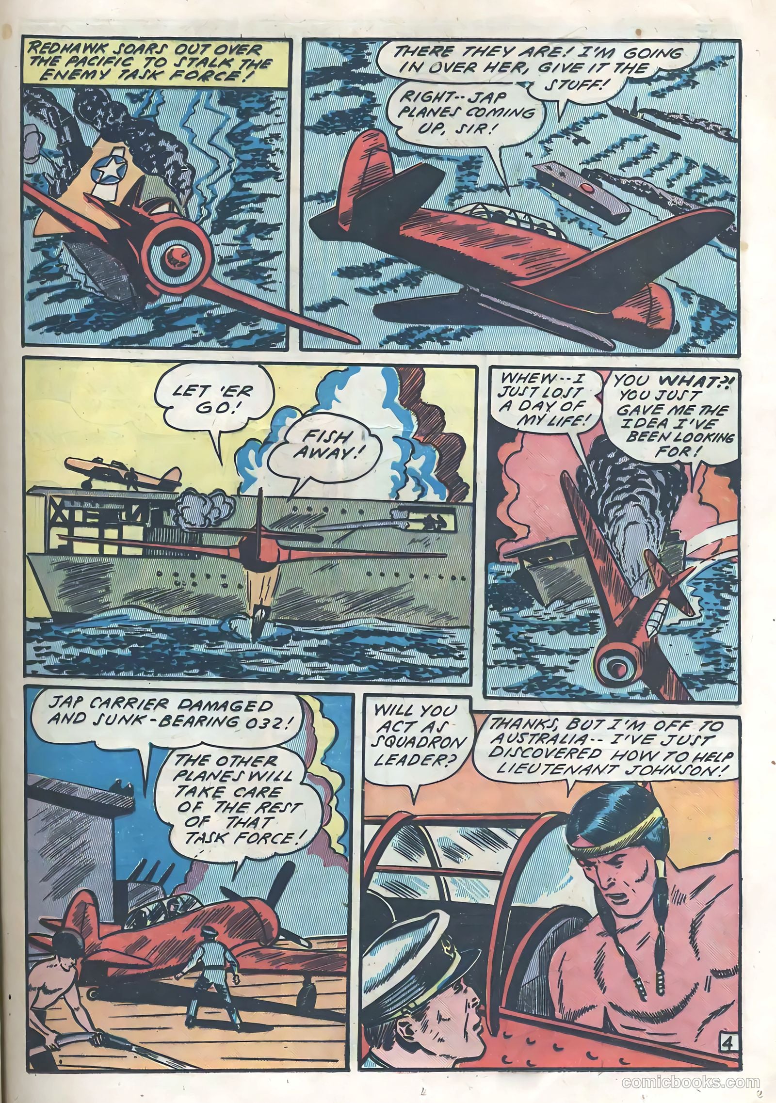Blazing Comics #3 (1944, REWL PUBLICATIONS INC.) — page 35 of 52