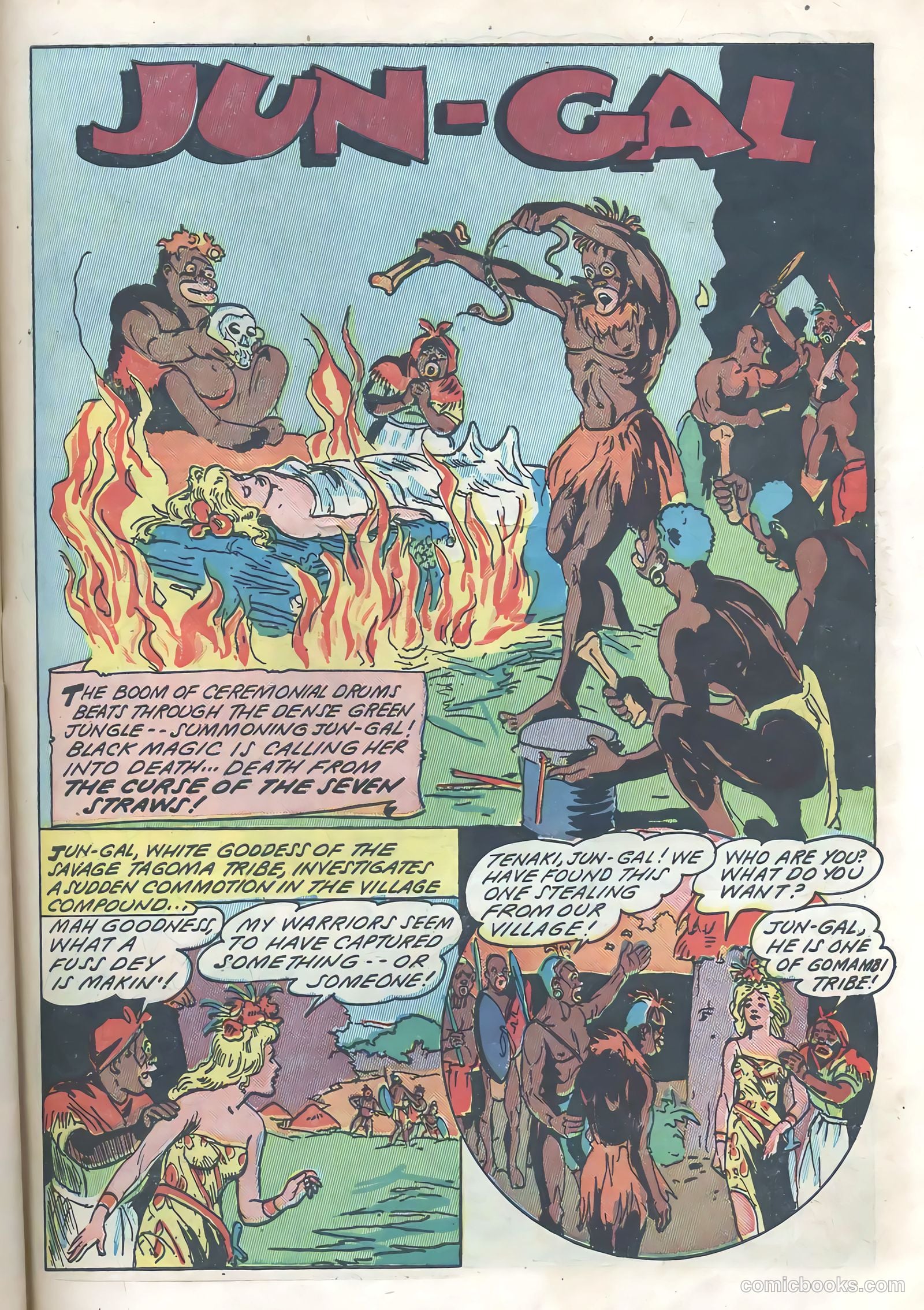 Blazing Comics #3 (1944, REWL PUBLICATIONS INC.) — page 39 of 52