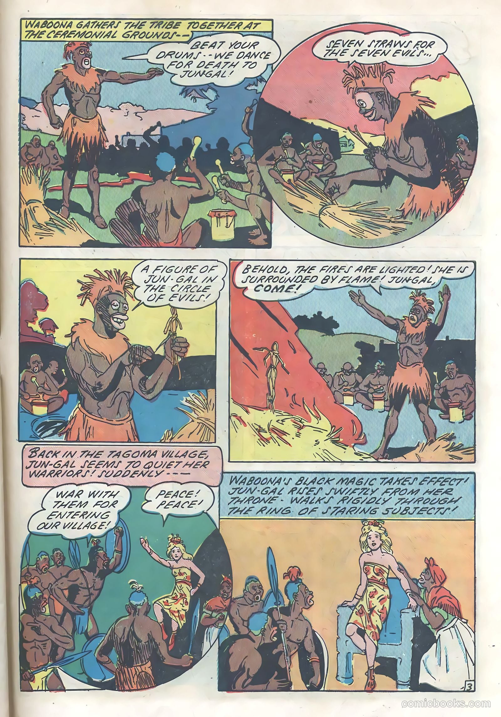 Blazing Comics #3 (1944, REWL PUBLICATIONS INC.) — page 41 of 52
