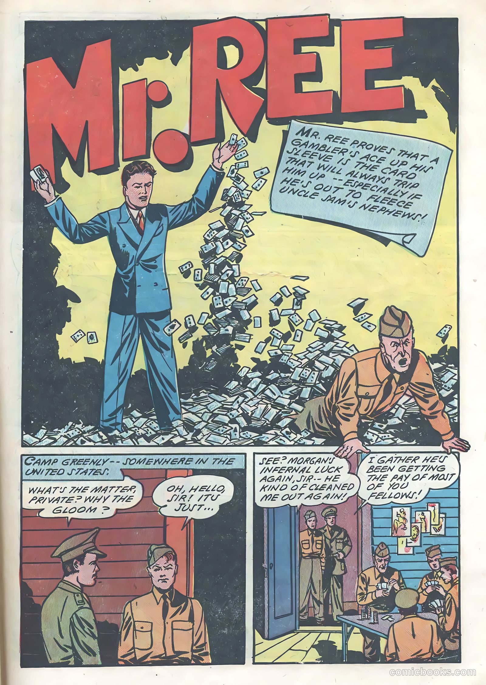 Blazing Comics #3 (1944, REWL PUBLICATIONS INC.) — page 45 of 52
