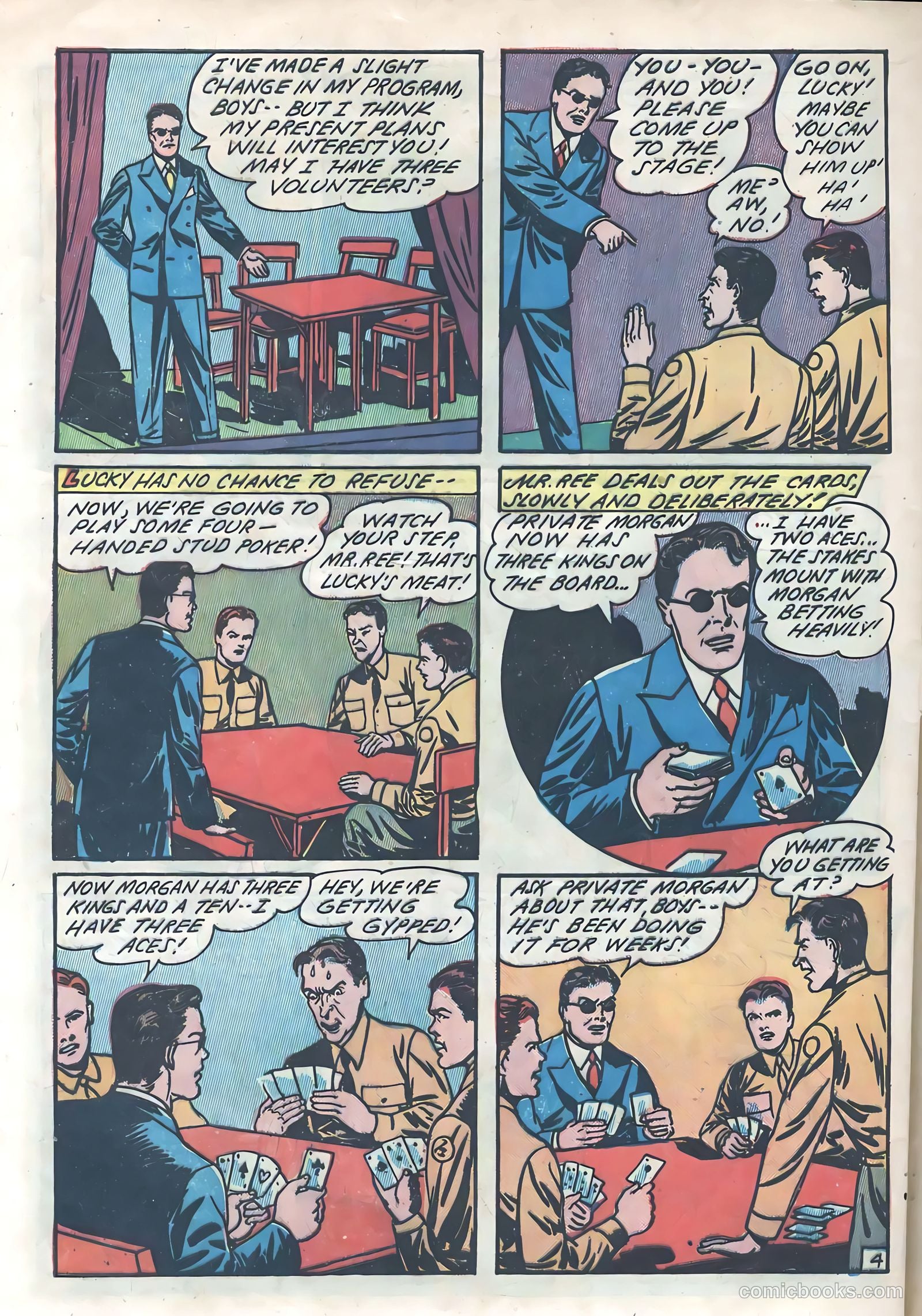 Blazing Comics #3 (1944, REWL PUBLICATIONS INC.) — page 48 of 52