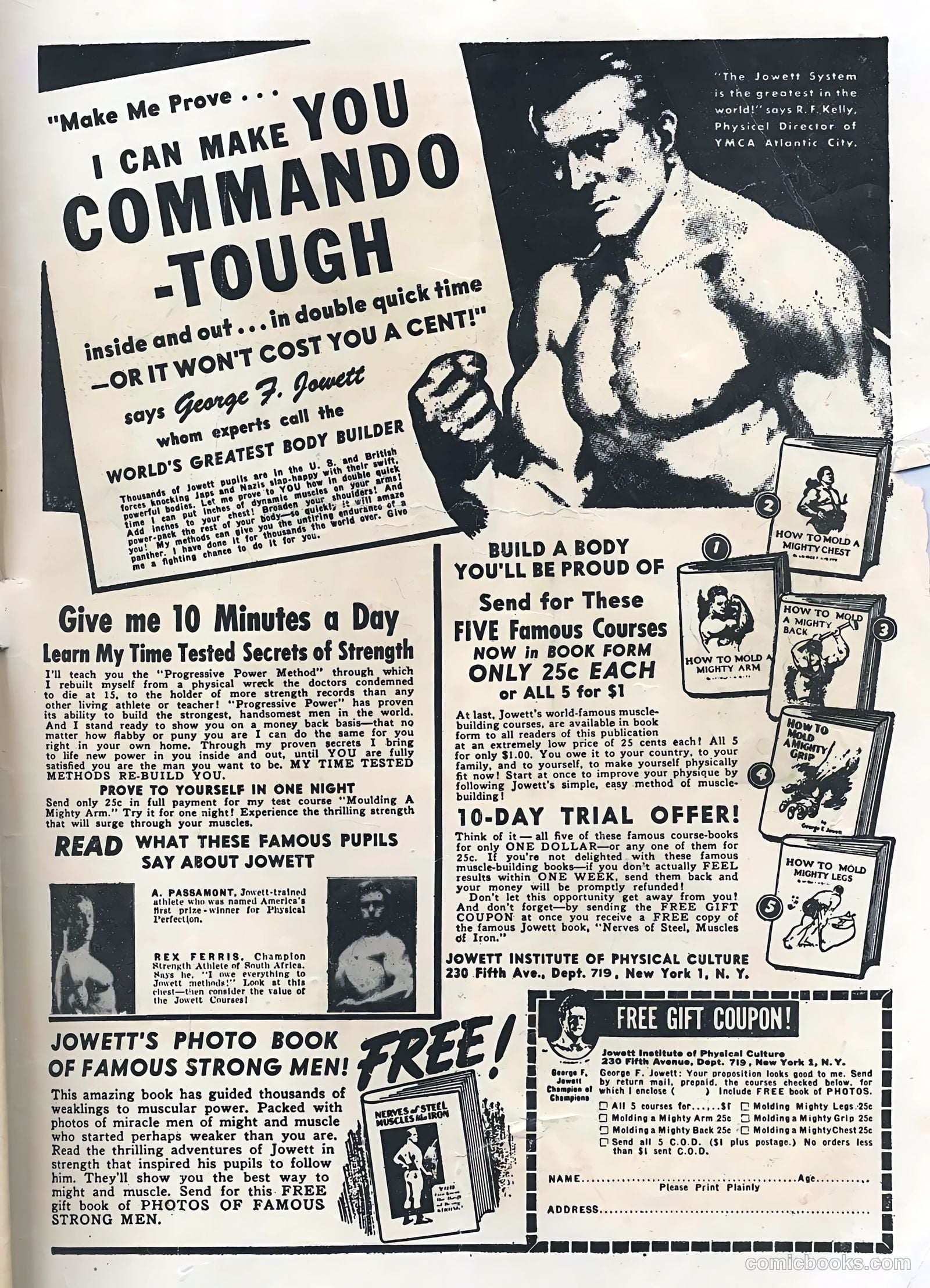 Blazing Comics #3 (1944, REWL PUBLICATIONS INC.) — page 51 of 52