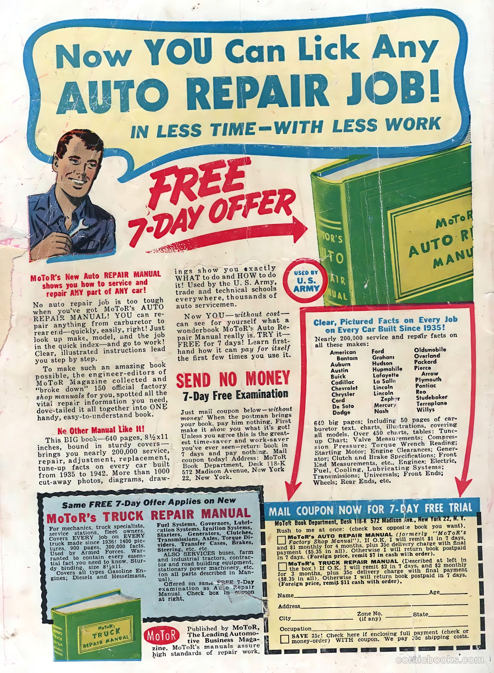 Blazing Comics #3 (1944, REWL PUBLICATIONS INC.) — page 52 of 52