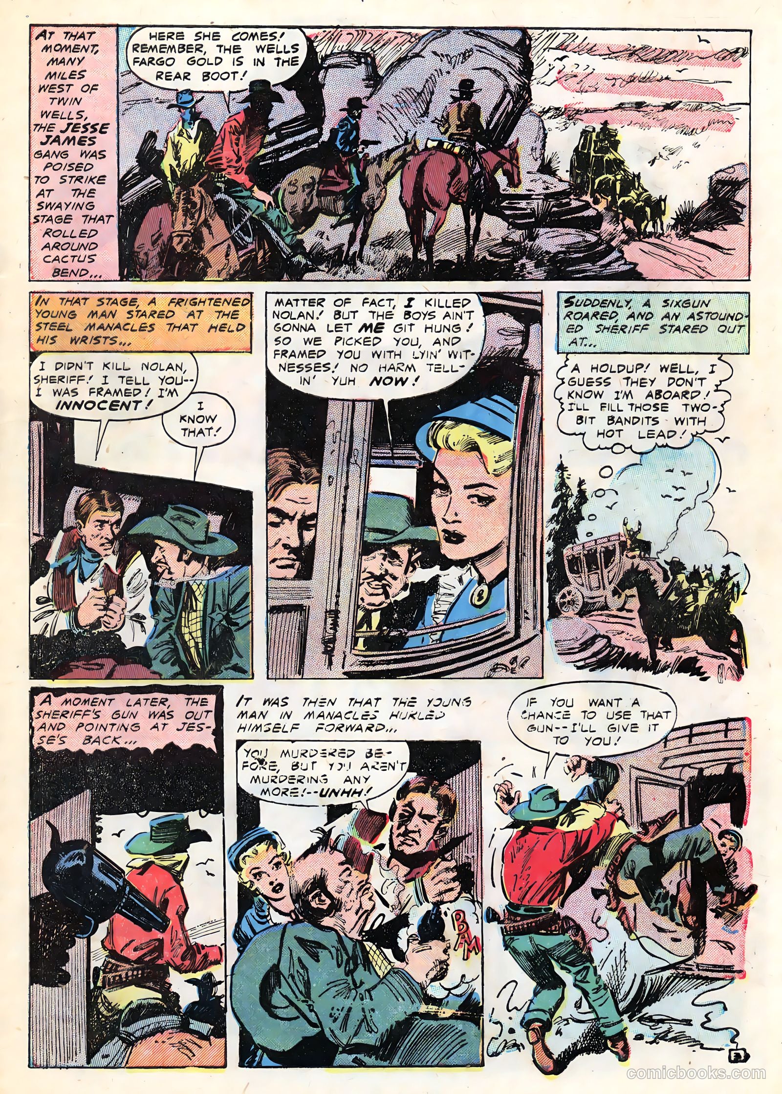 Blazing Sixguns #1 (1958) — page 5 of 36
