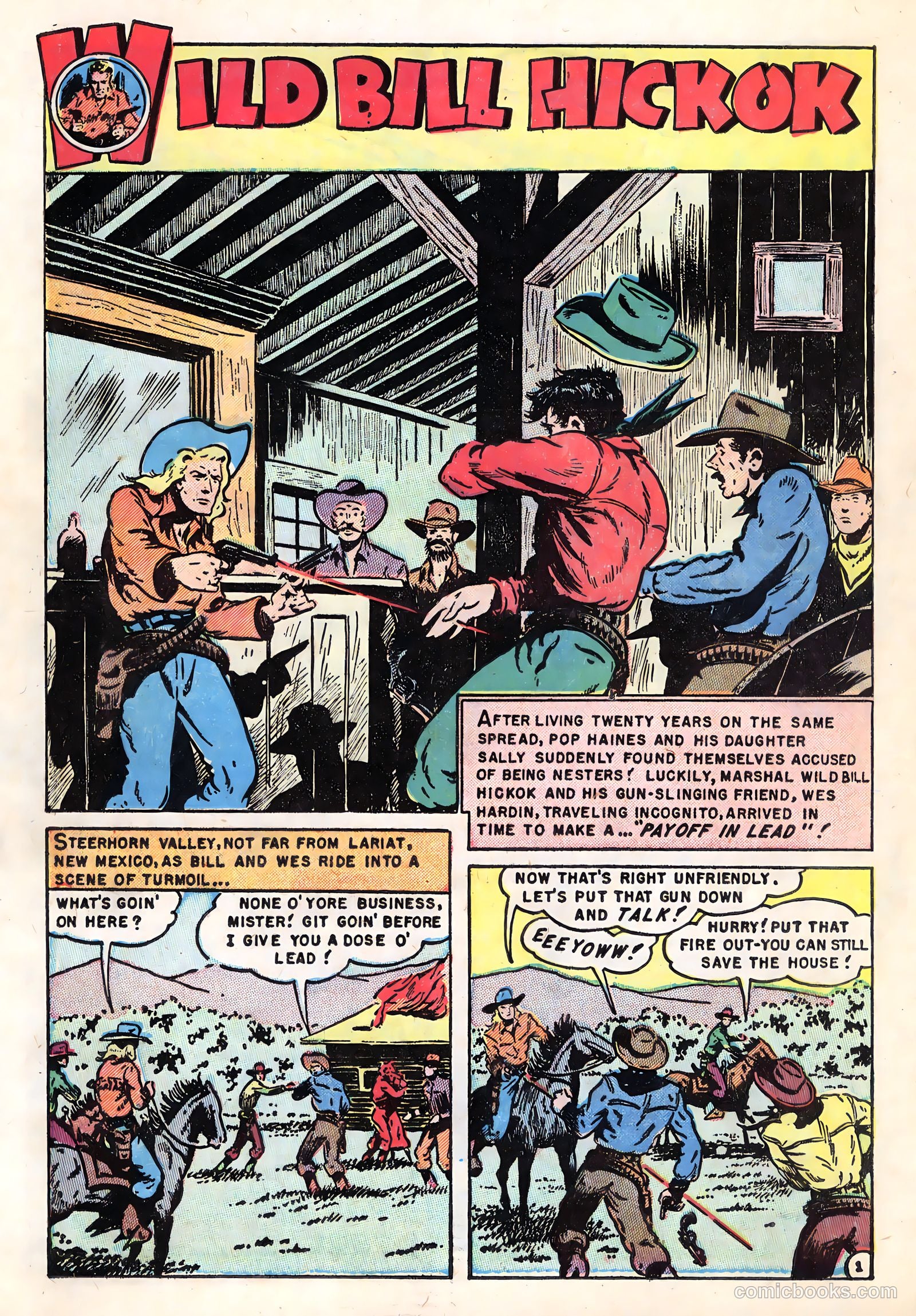 Blazing Sixguns #1 (1958) — page 12 of 36