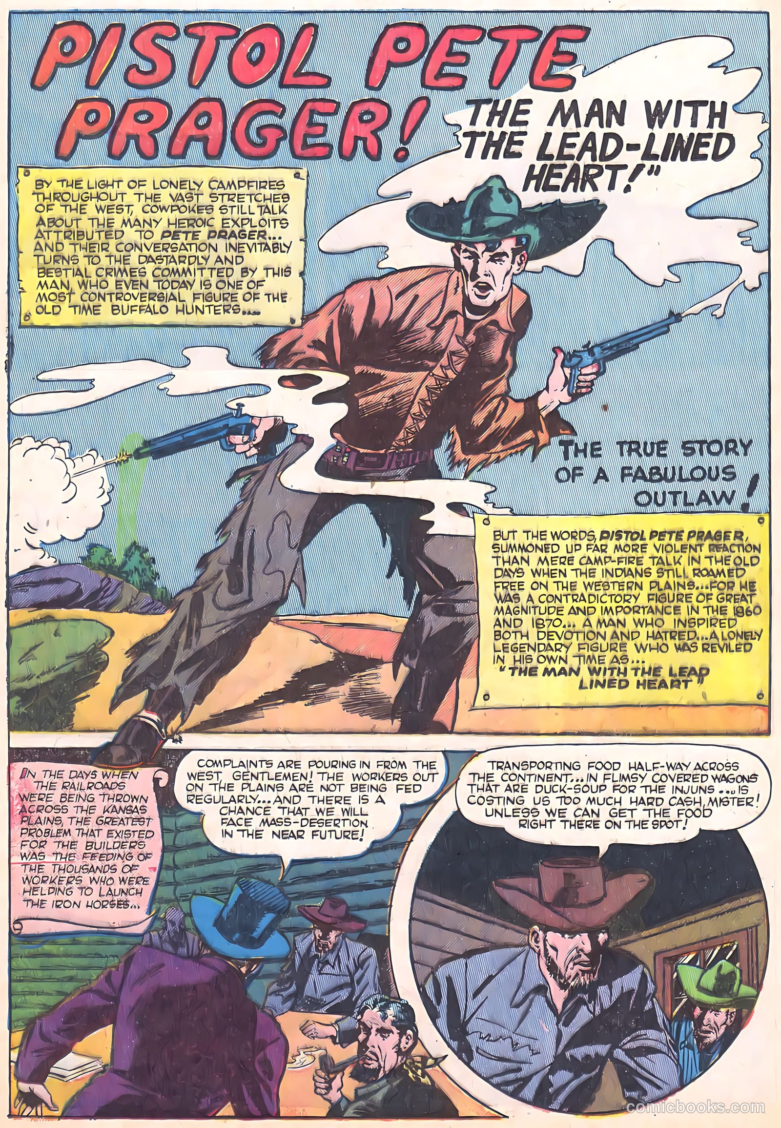 Blazing Sixguns #1 (1958) — page 13 of 36