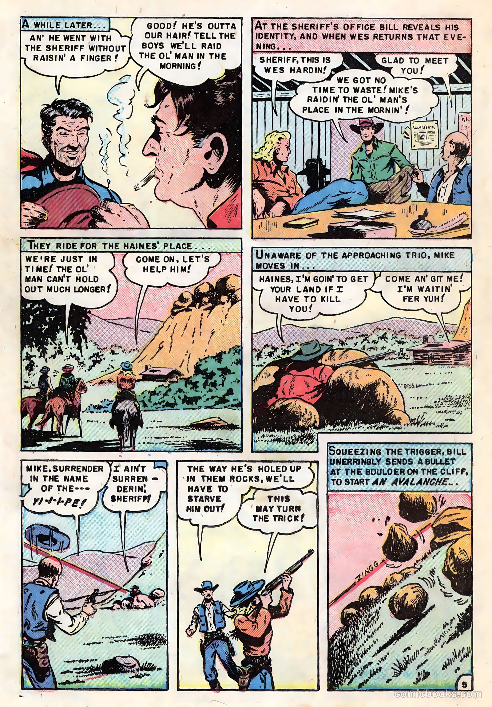 Blazing Sixguns #1 (1958) — page 16 of 36