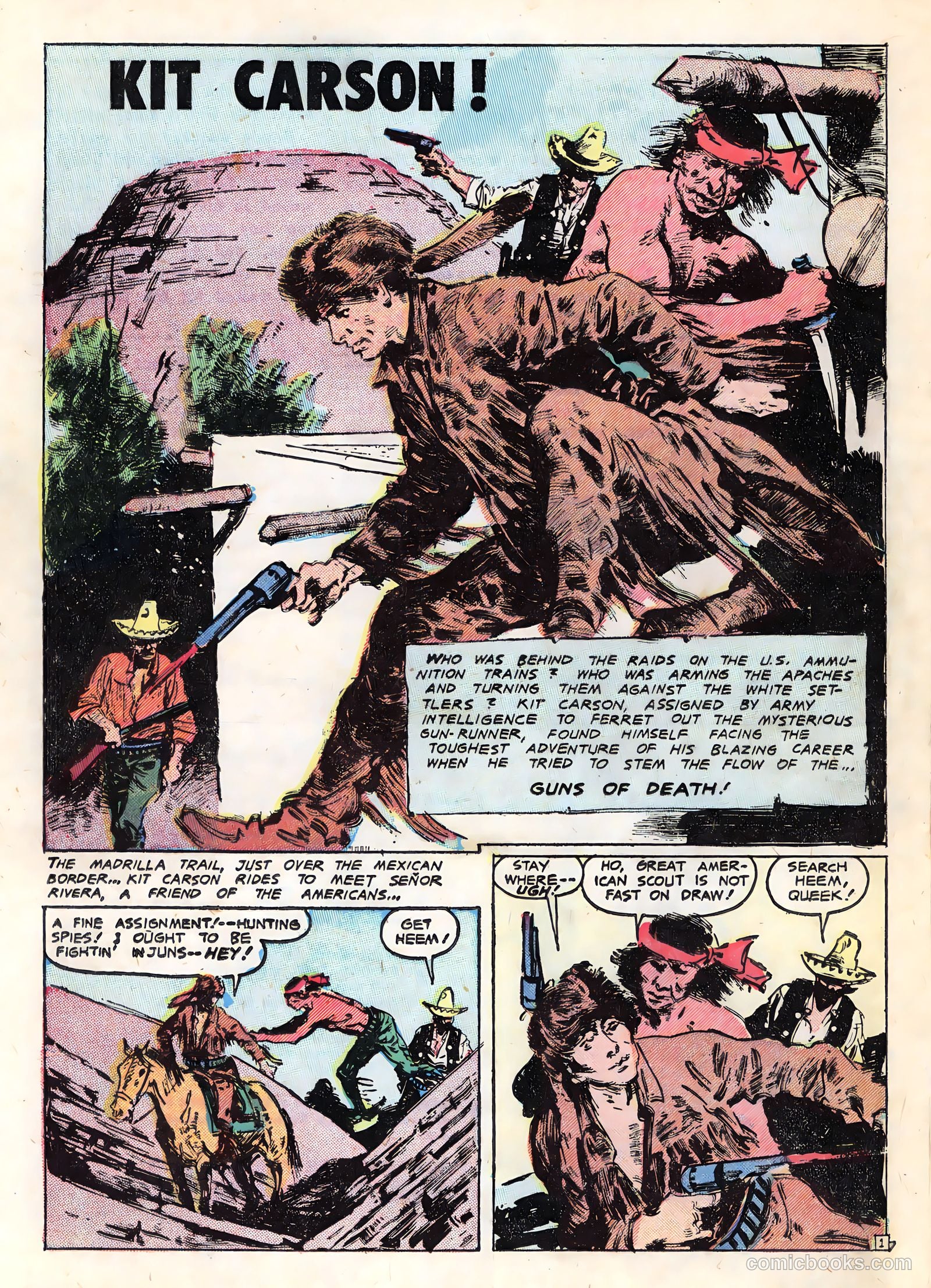 Blazing Sixguns #1 (1958) — page 20 of 36