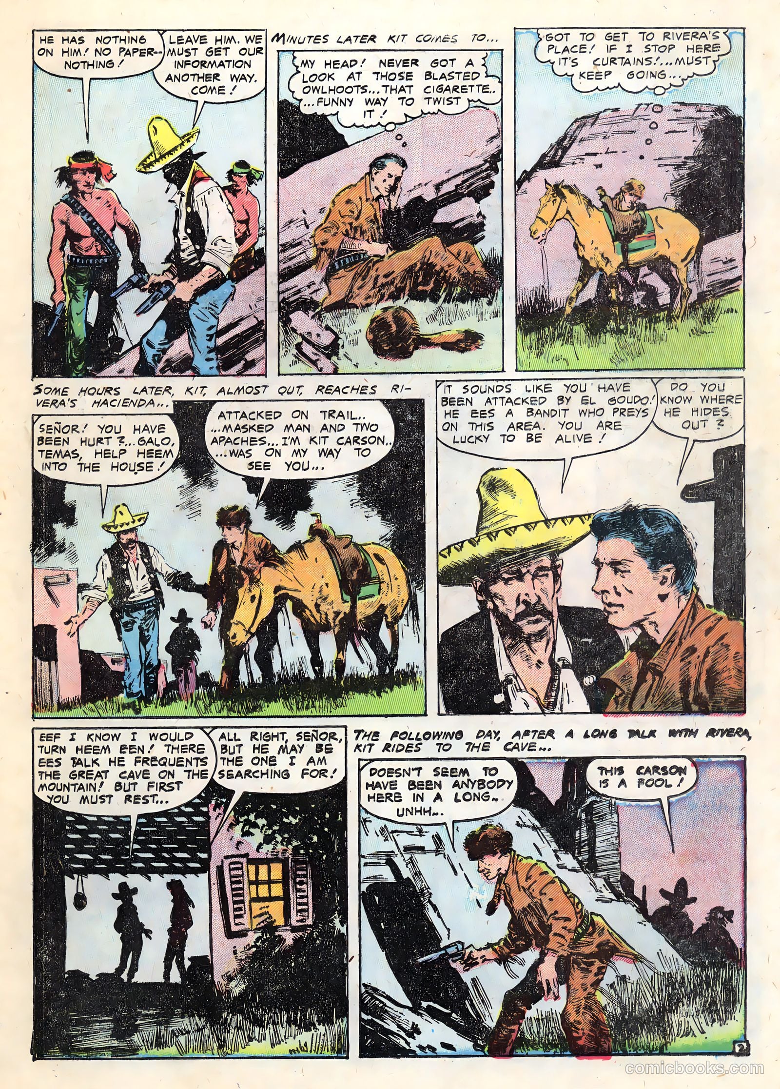 Blazing Sixguns #1 (1958) — page 21 of 36