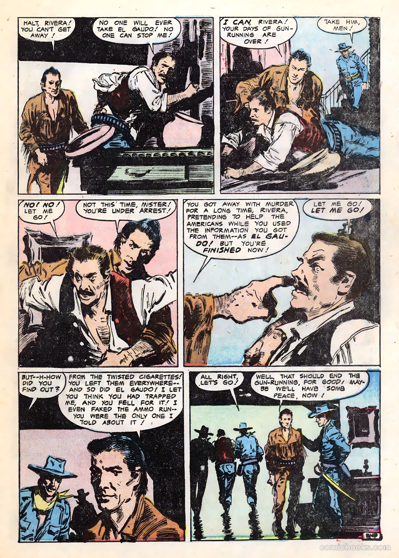 Blazing Sixguns #1 (1958) — page 25 of 36