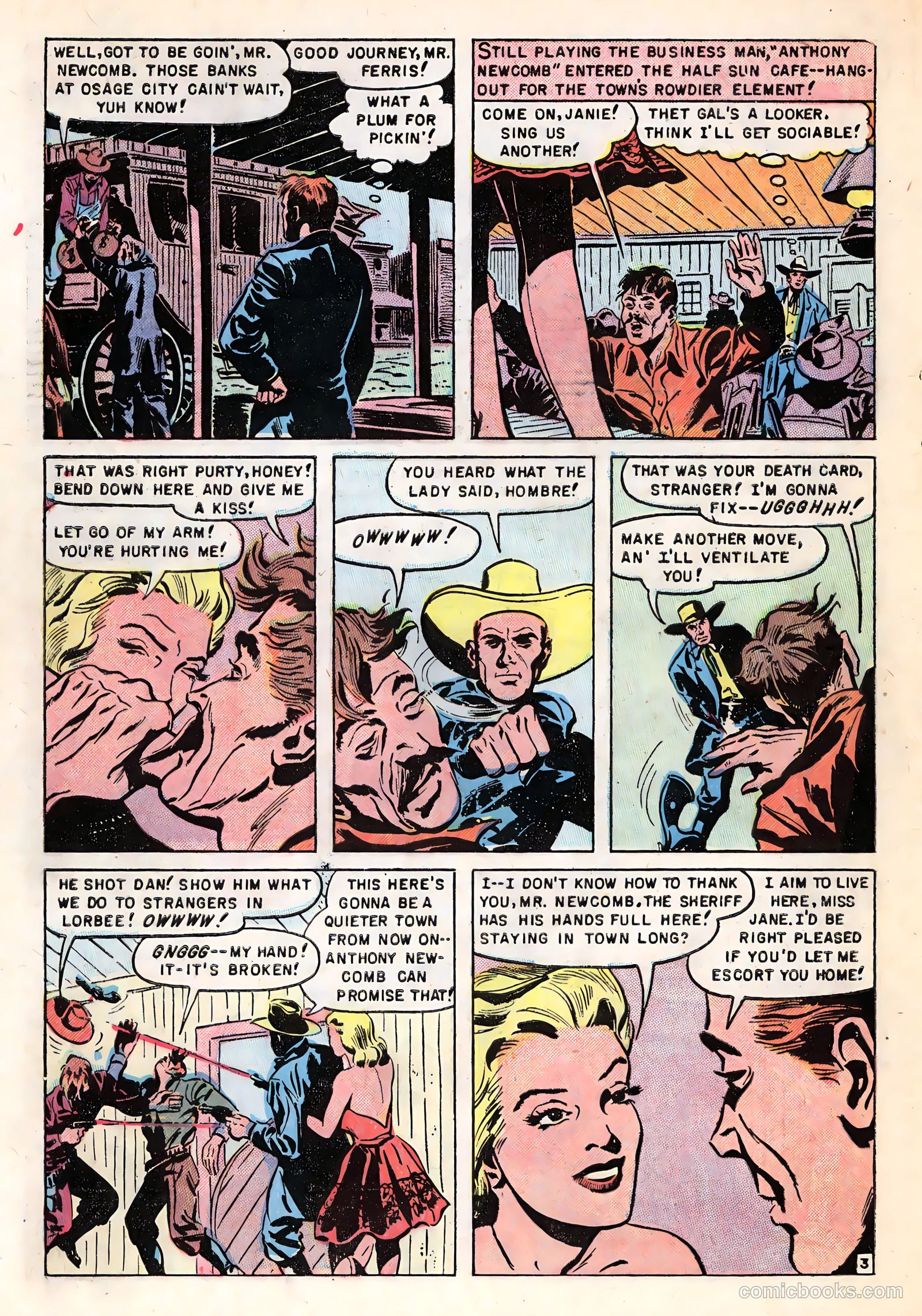 Blazing Sixguns #1 (1958) — page 30 of 36