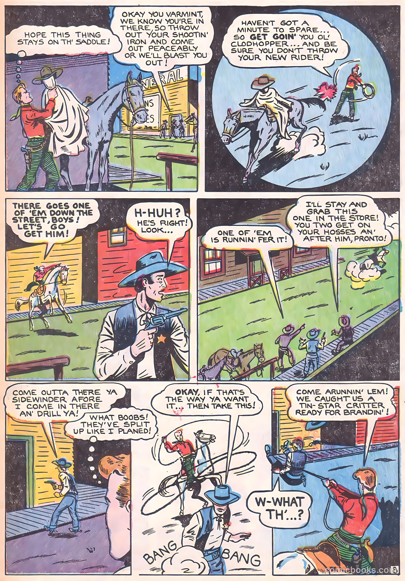 Blazing Sixguns #1 (1958) — page 32 of 36