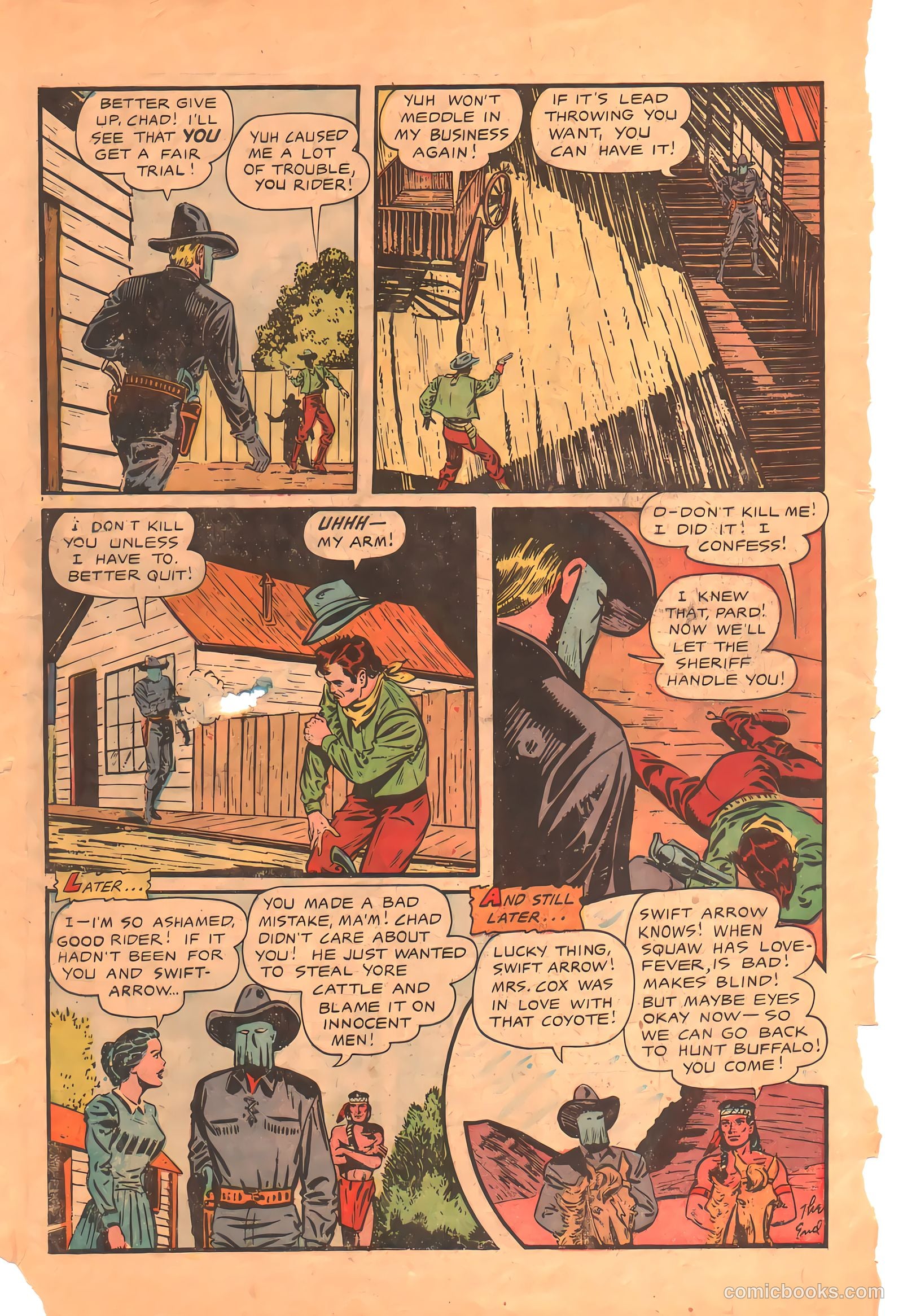 Blazing Sixguns #11 (1963) — page 35 of 38