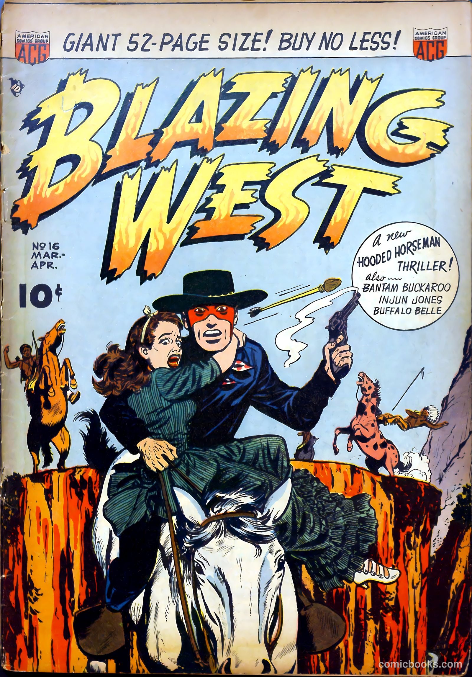 Blazing West #16 (1951) — page 1 of 52