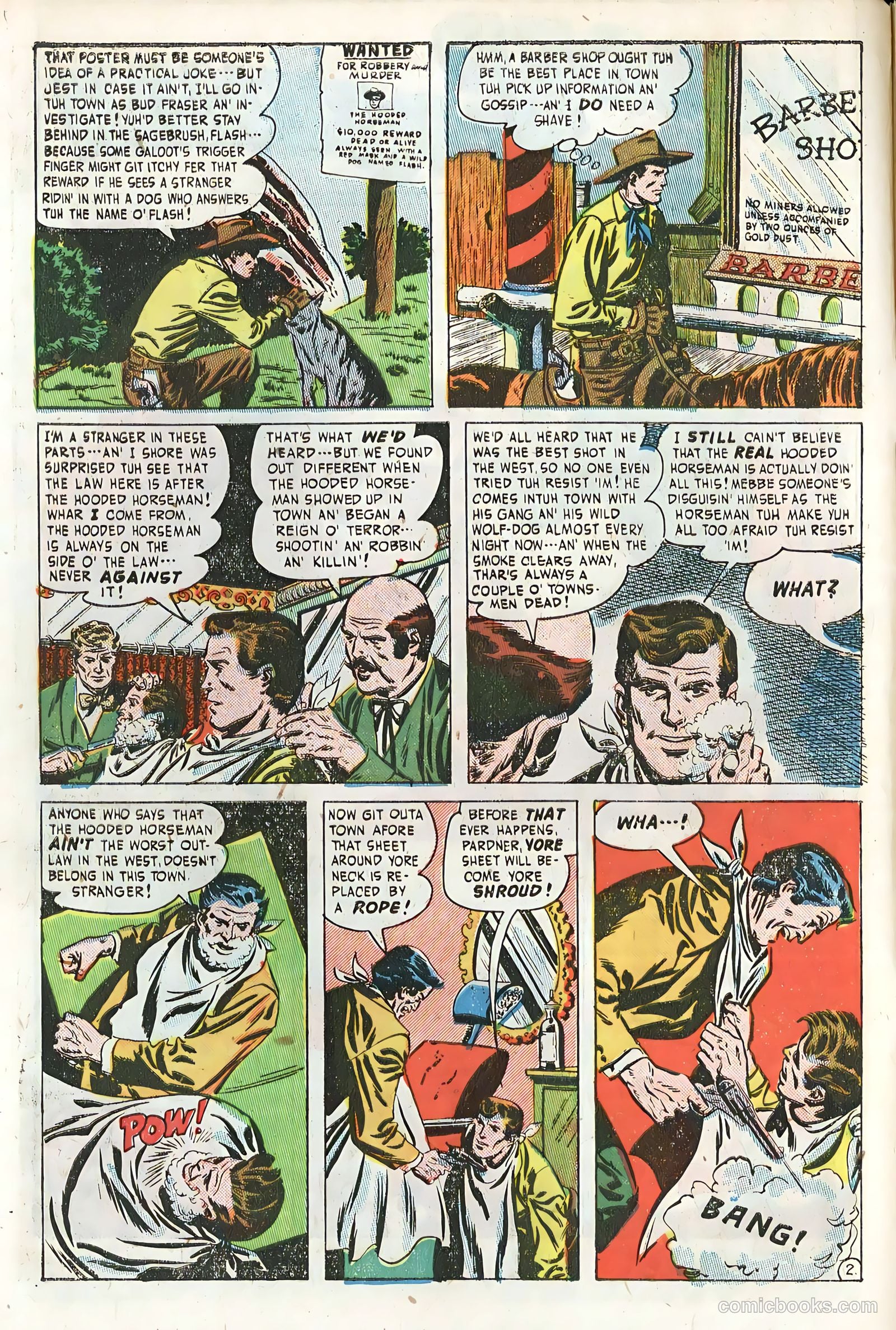 Blazing West #20 (1951) — page 4 of 36
