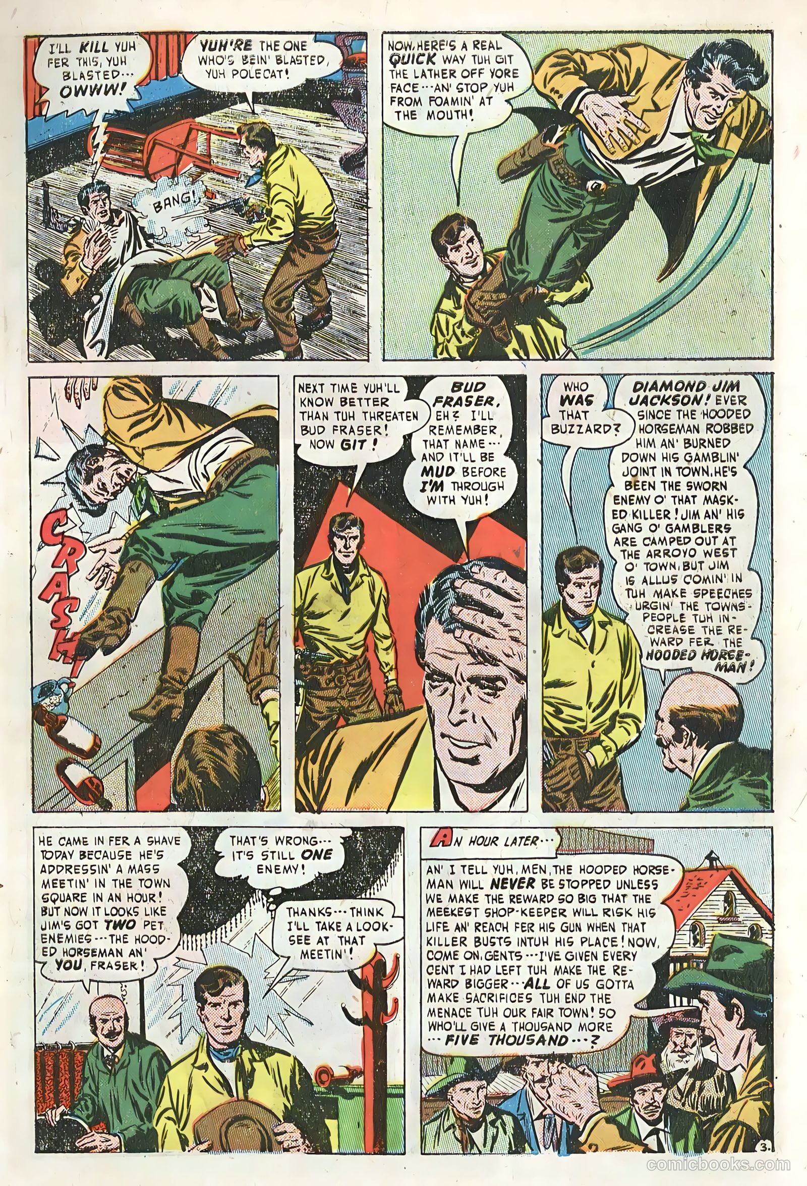Blazing West #20 (1951) — page 5 of 36