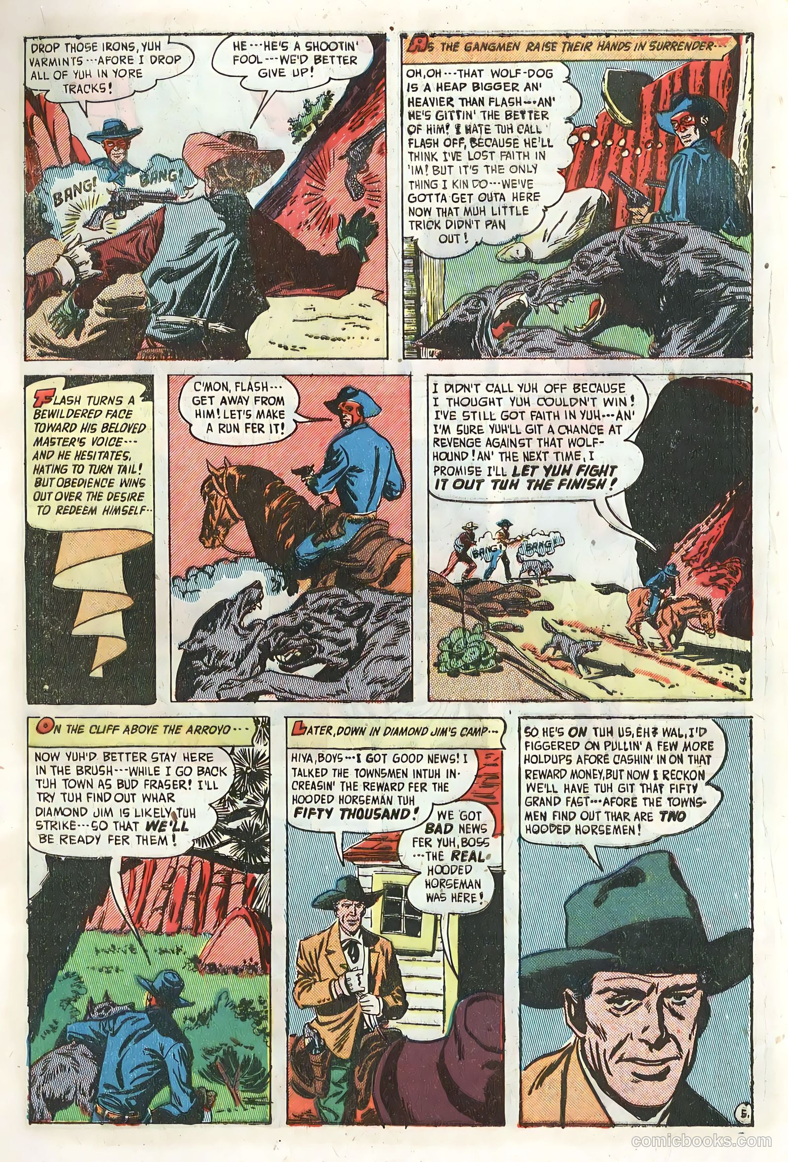 Blazing West #20 (1951) — page 7 of 36
