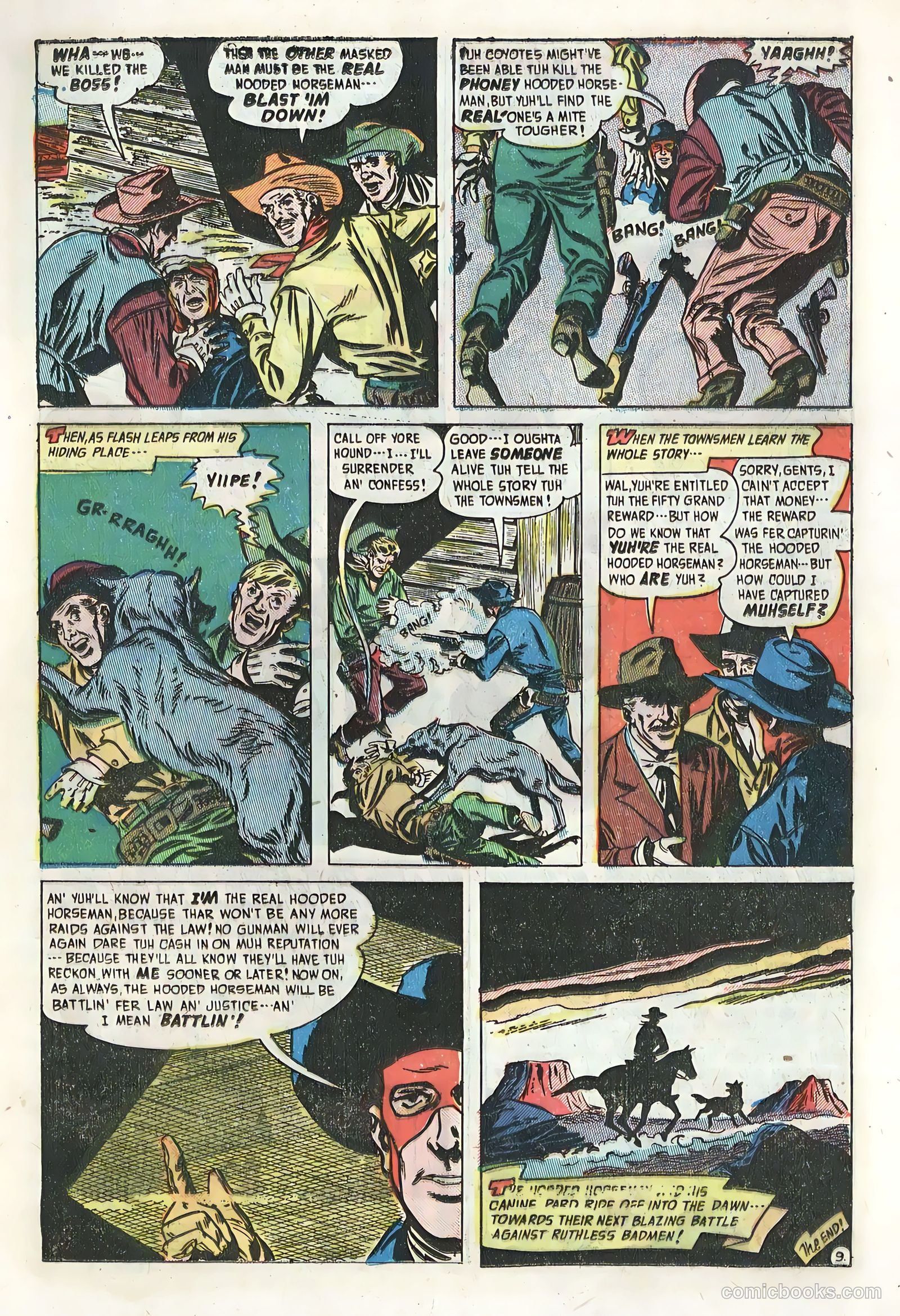 Blazing West #20 (1951) — page 11 of 36