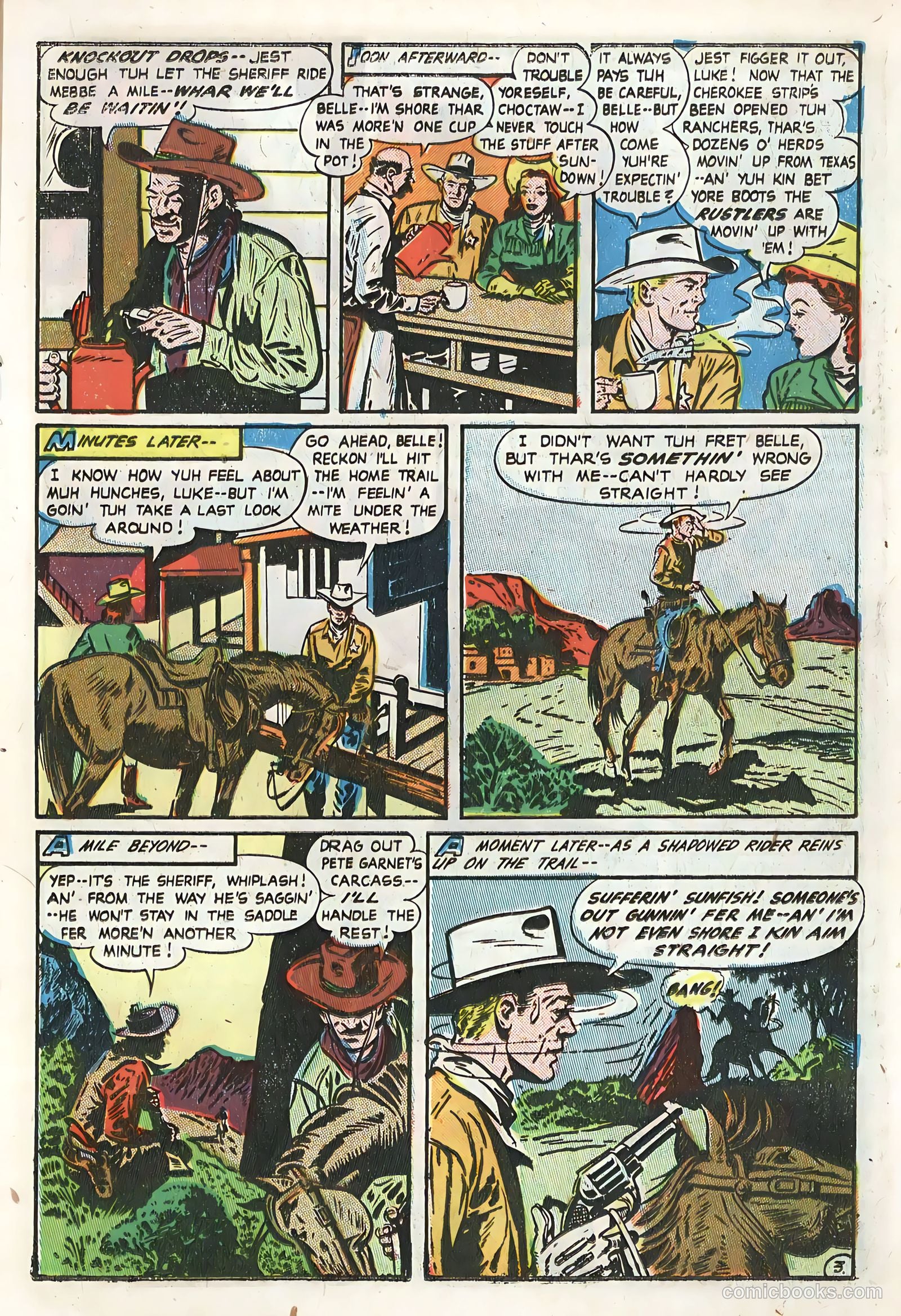 Blazing West #20 (1951) — page 17 of 36