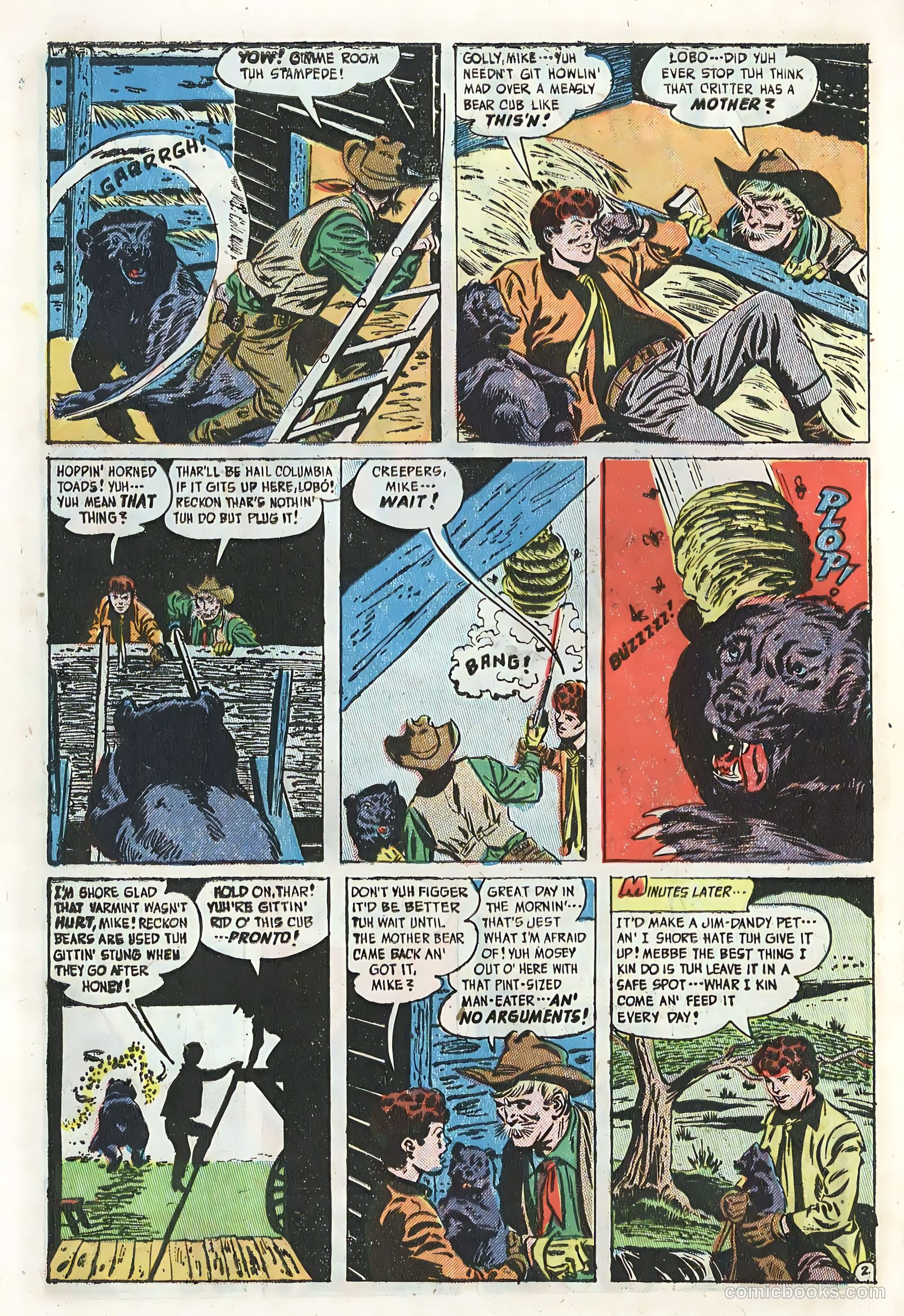 Blazing West #20 (1951) — page 28 of 36