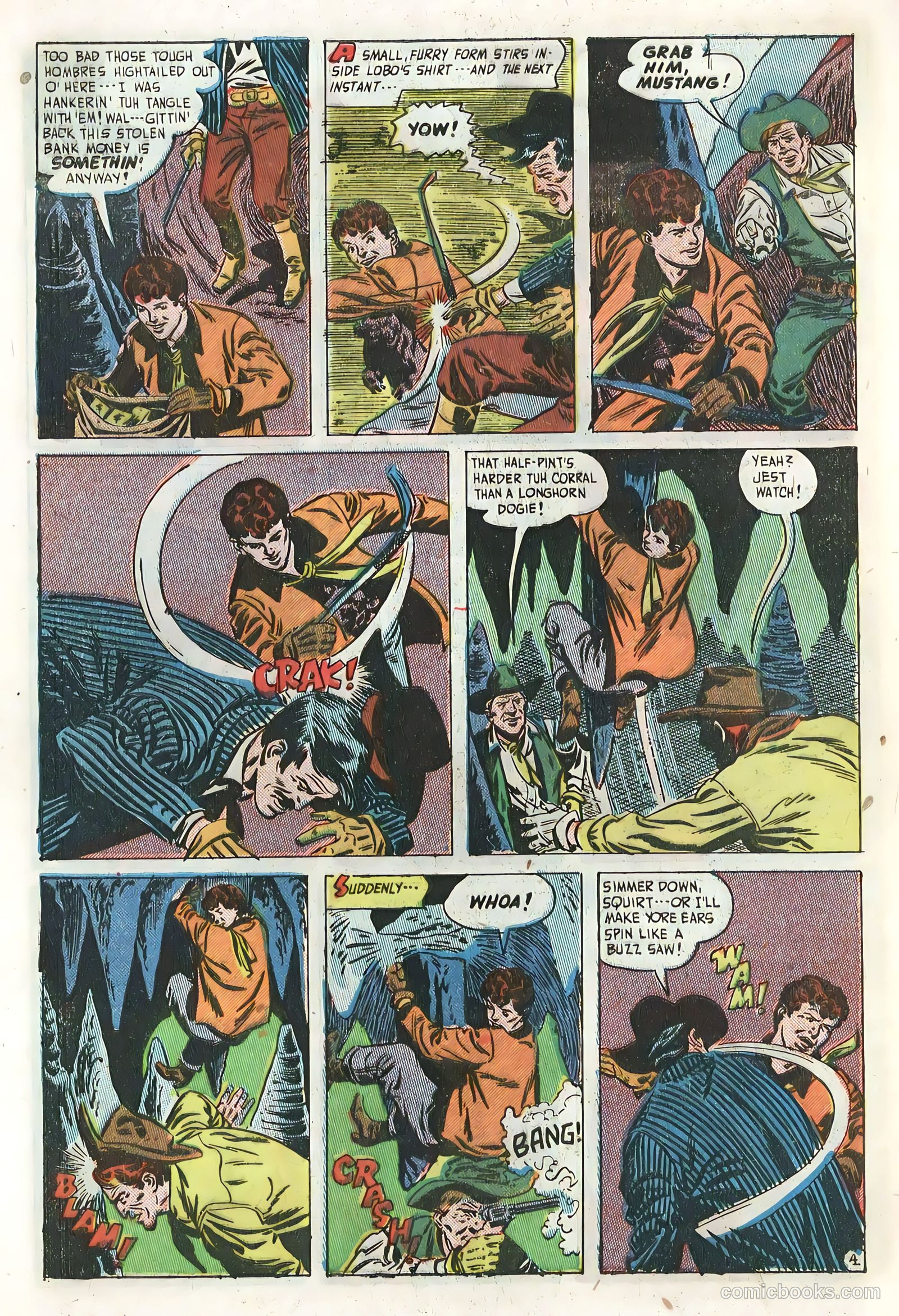 Blazing West #20 (1951) — page 30 of 36