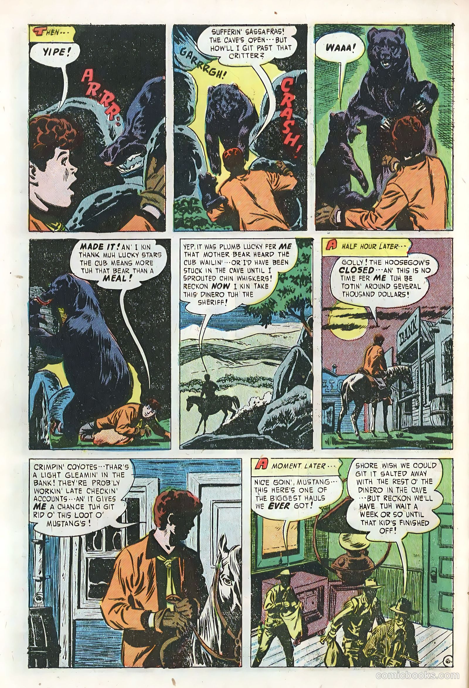 Blazing West #20 (1951) — page 32 of 36