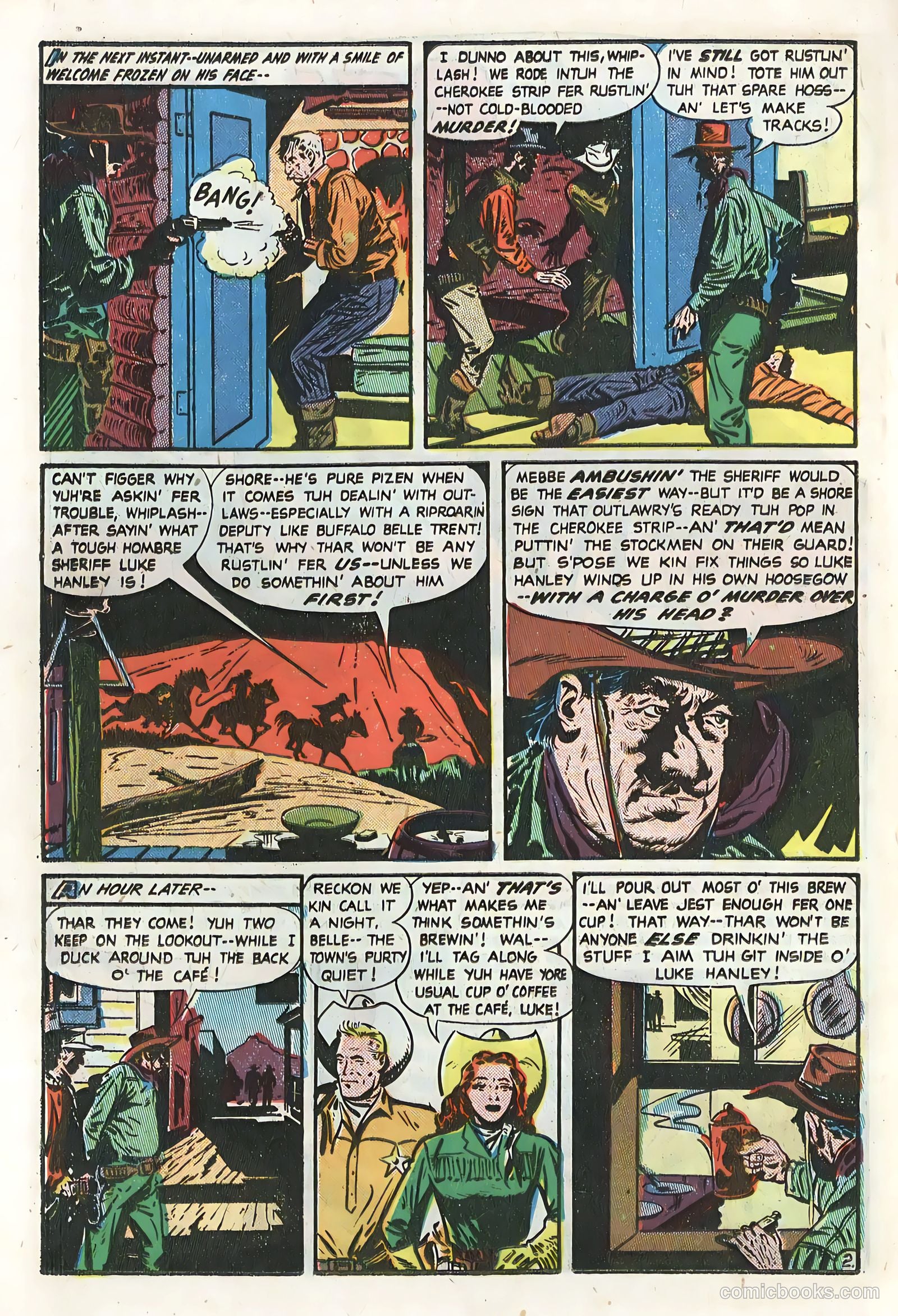 Blazing West #20 (1946) — page 16 of 36