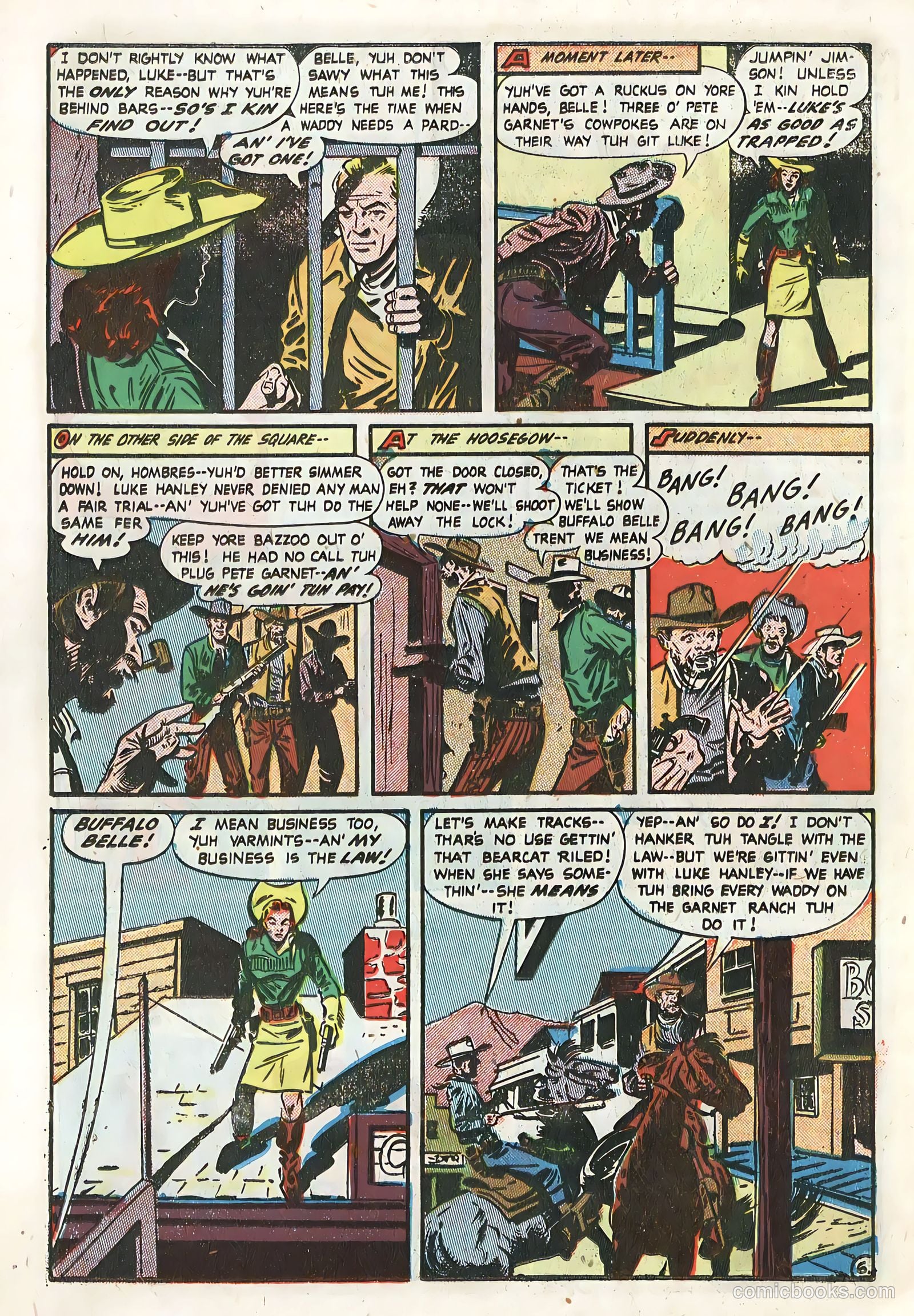 Blazing West #20 (1946) — page 20 of 36