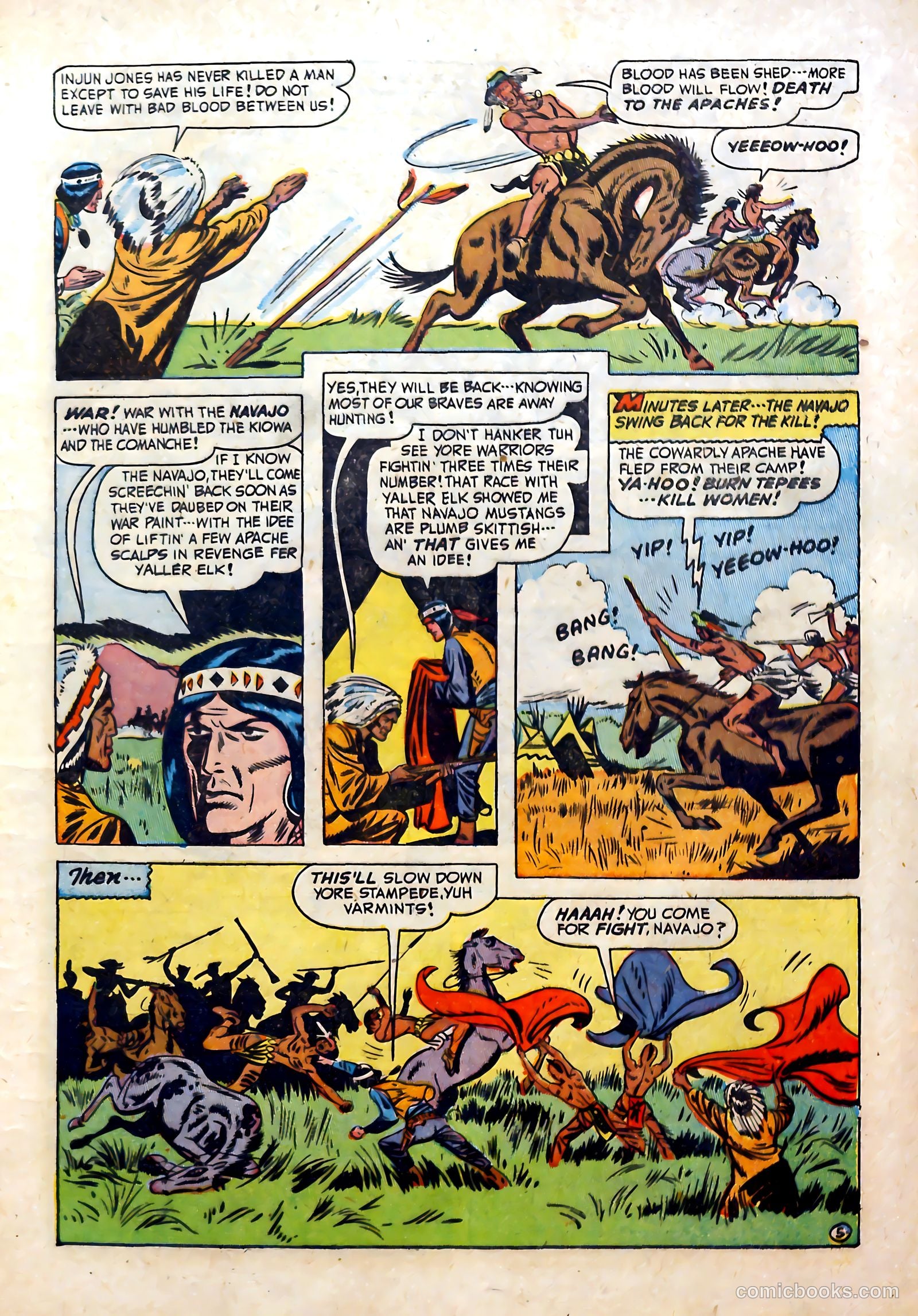 Blazing West #5 (1949) — page 7 of 53