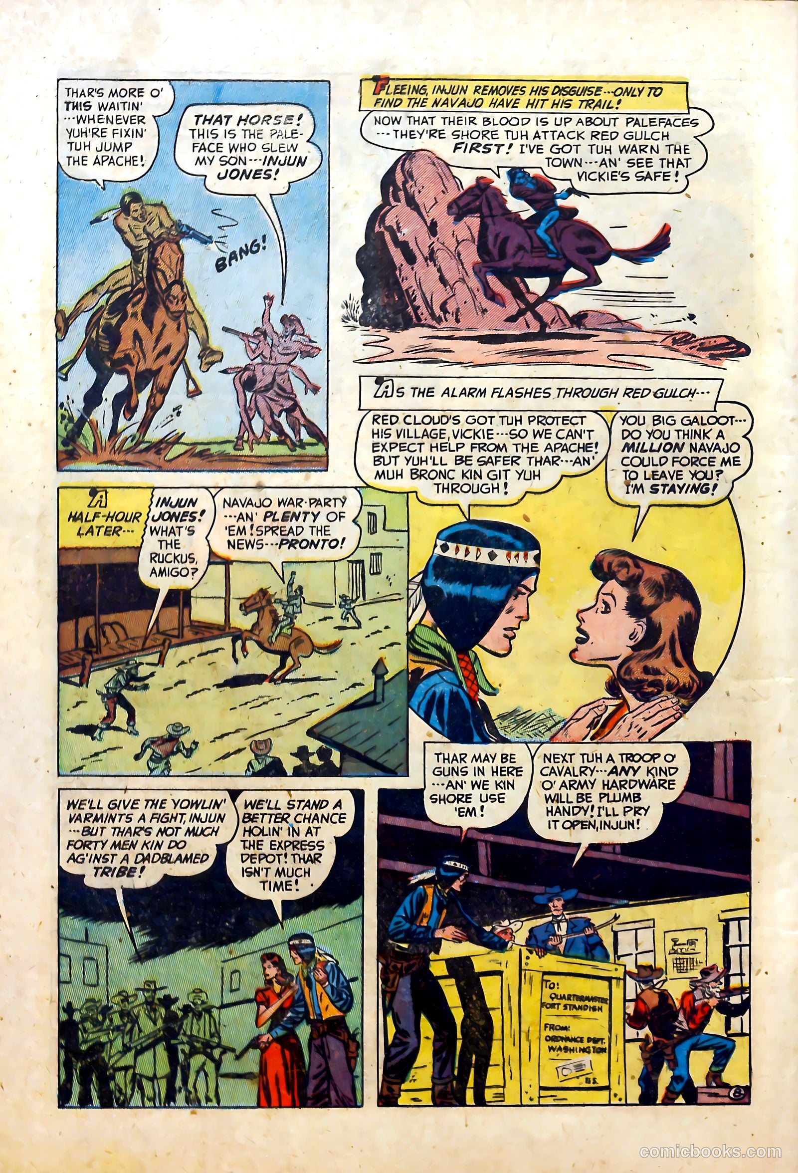 Blazing West #5 (1949) — page 10 of 53