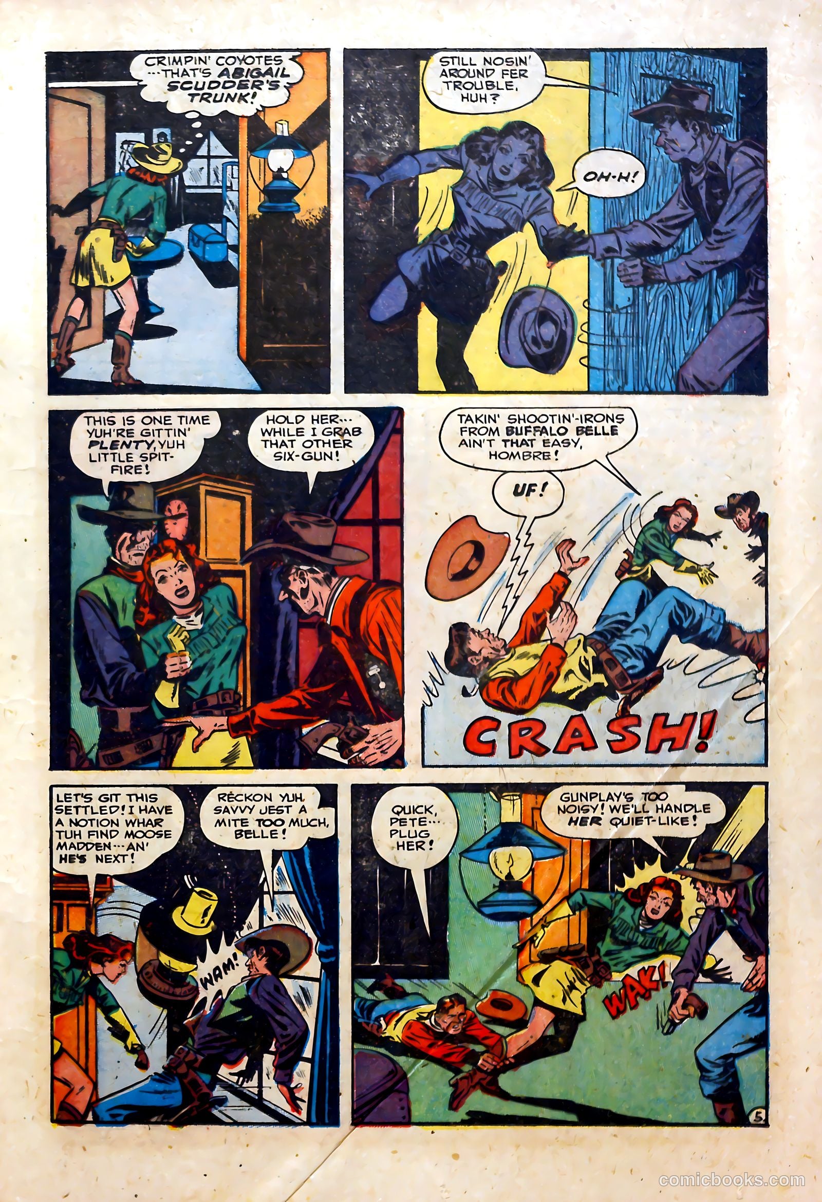 Blazing West #5 (1949) — page 19 of 53