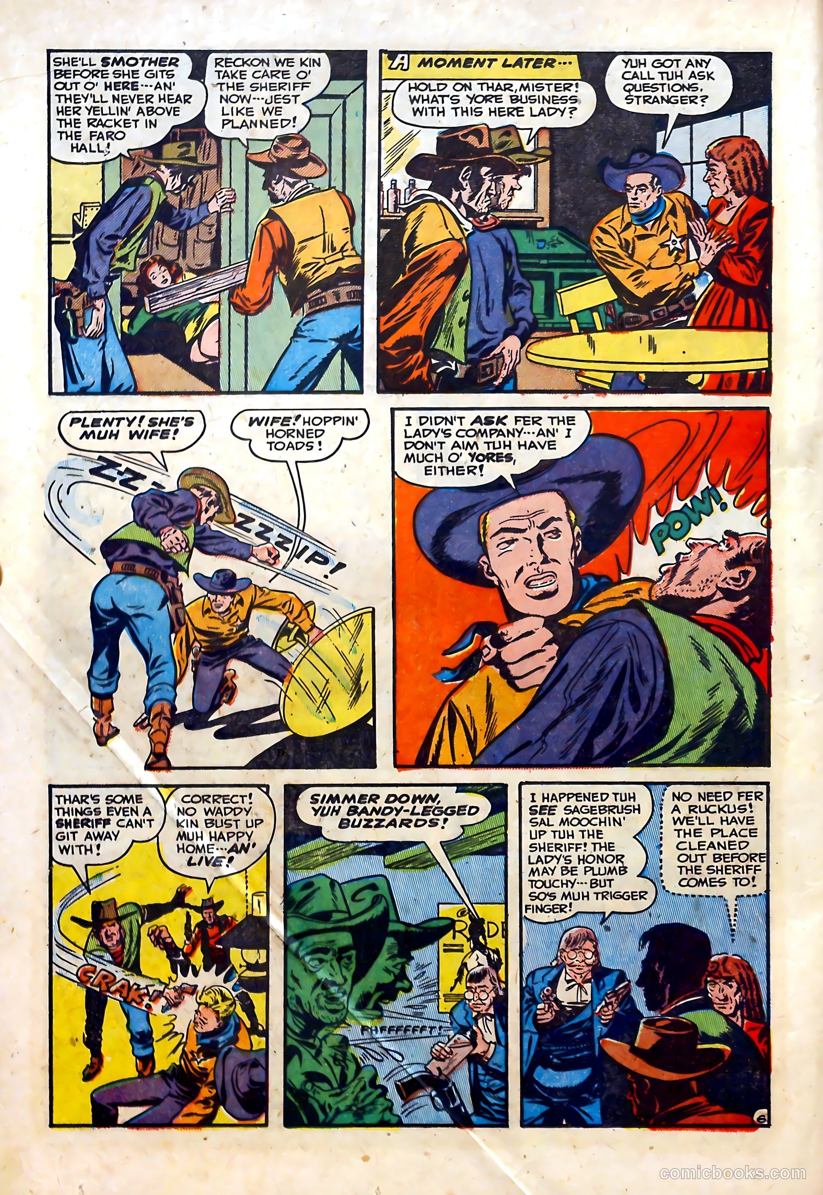 Blazing West #5 (1949) — page 20 of 53