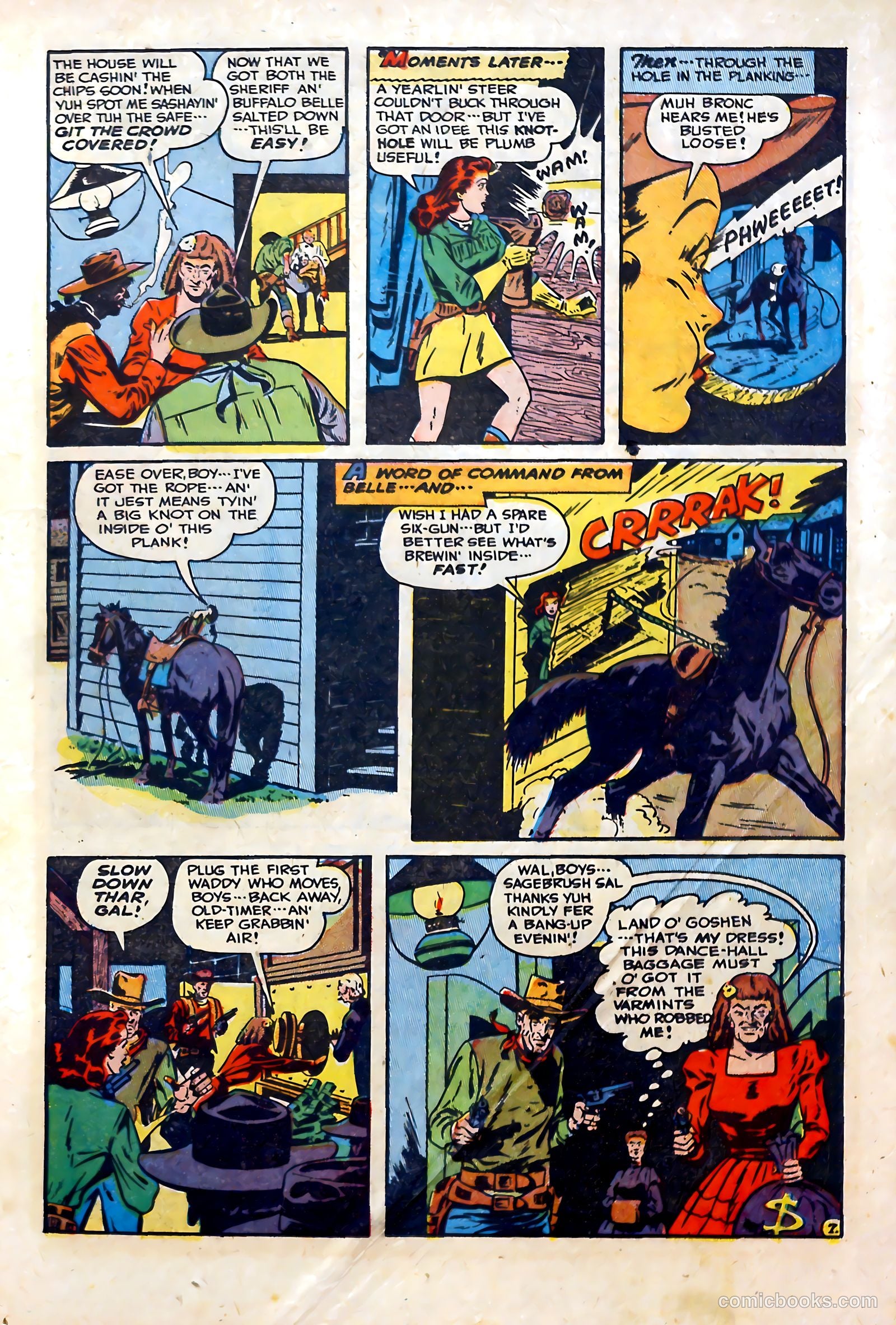 Blazing West #5 (1949) — page 21 of 53