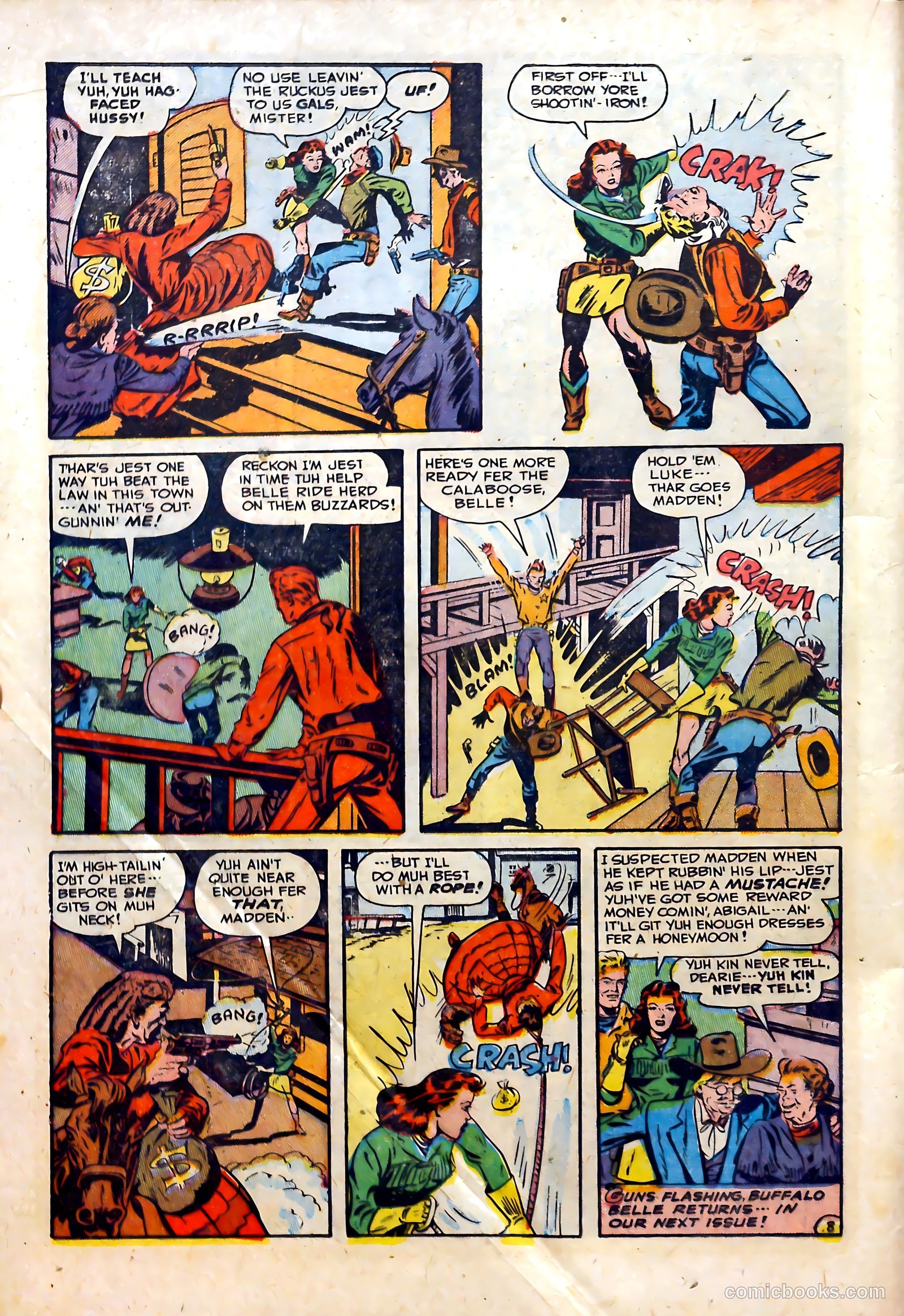 Blazing West #5 (1949) — page 22 of 53