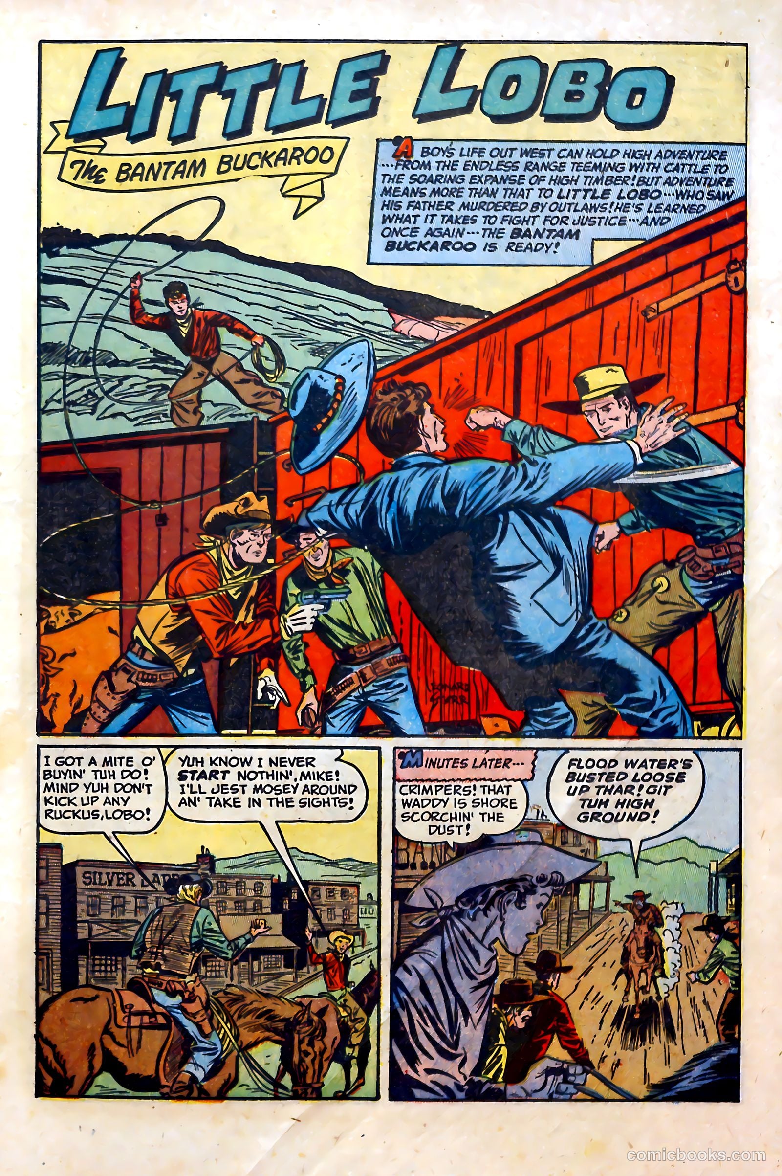 Blazing West #5 (1949) — page 23 of 53