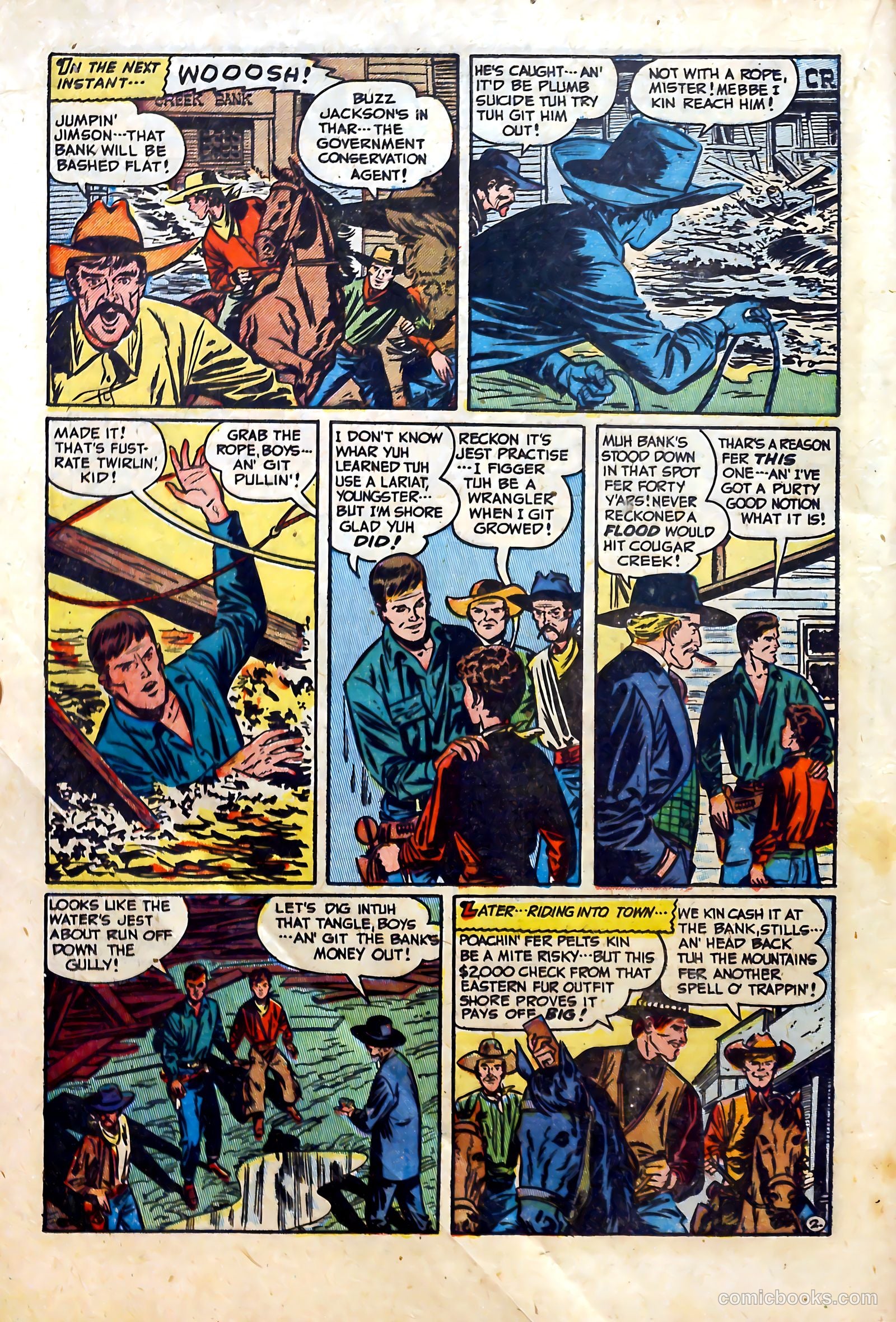 Blazing West #5 (1949) — page 24 of 53