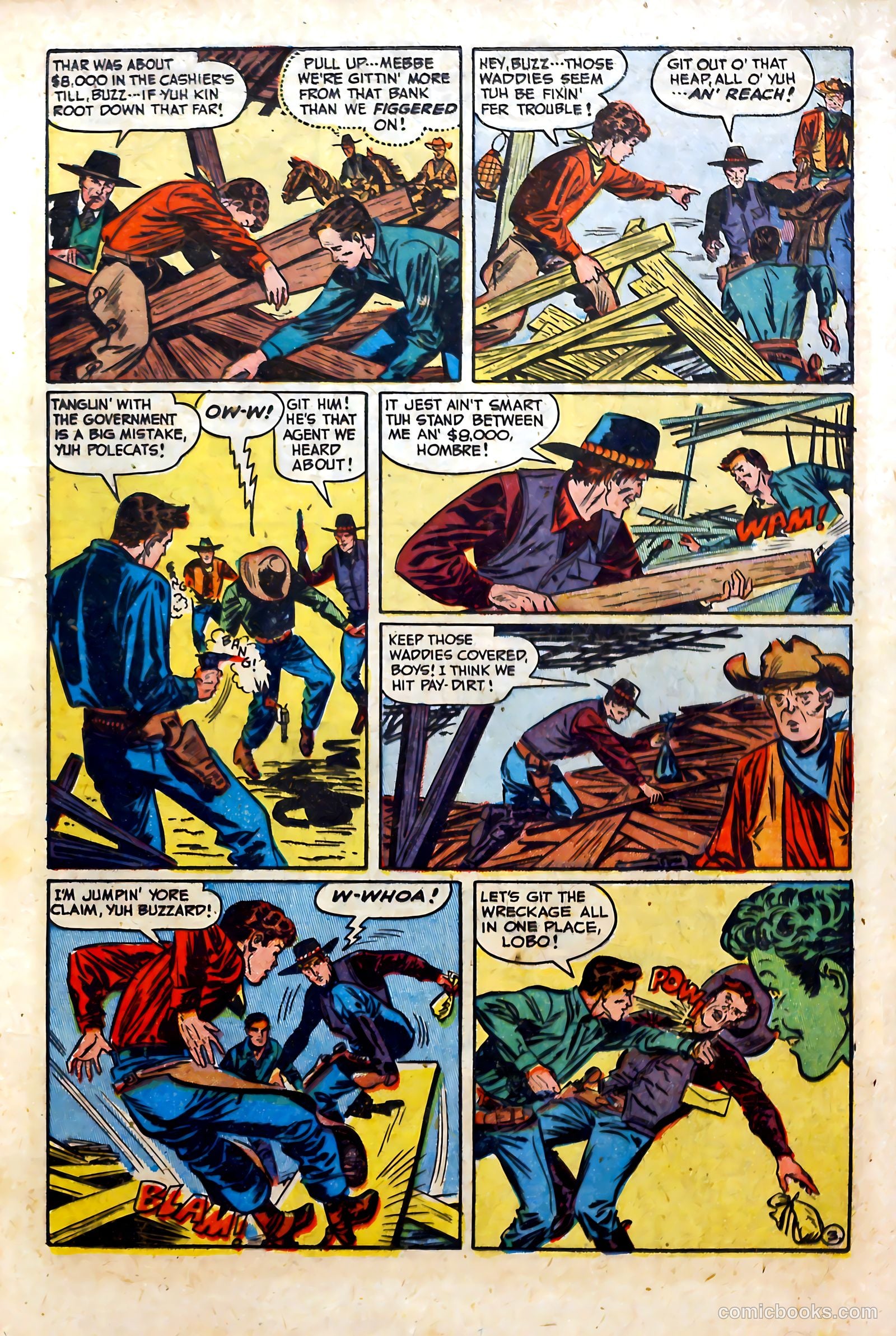 Blazing West #5 (1949) — page 25 of 53