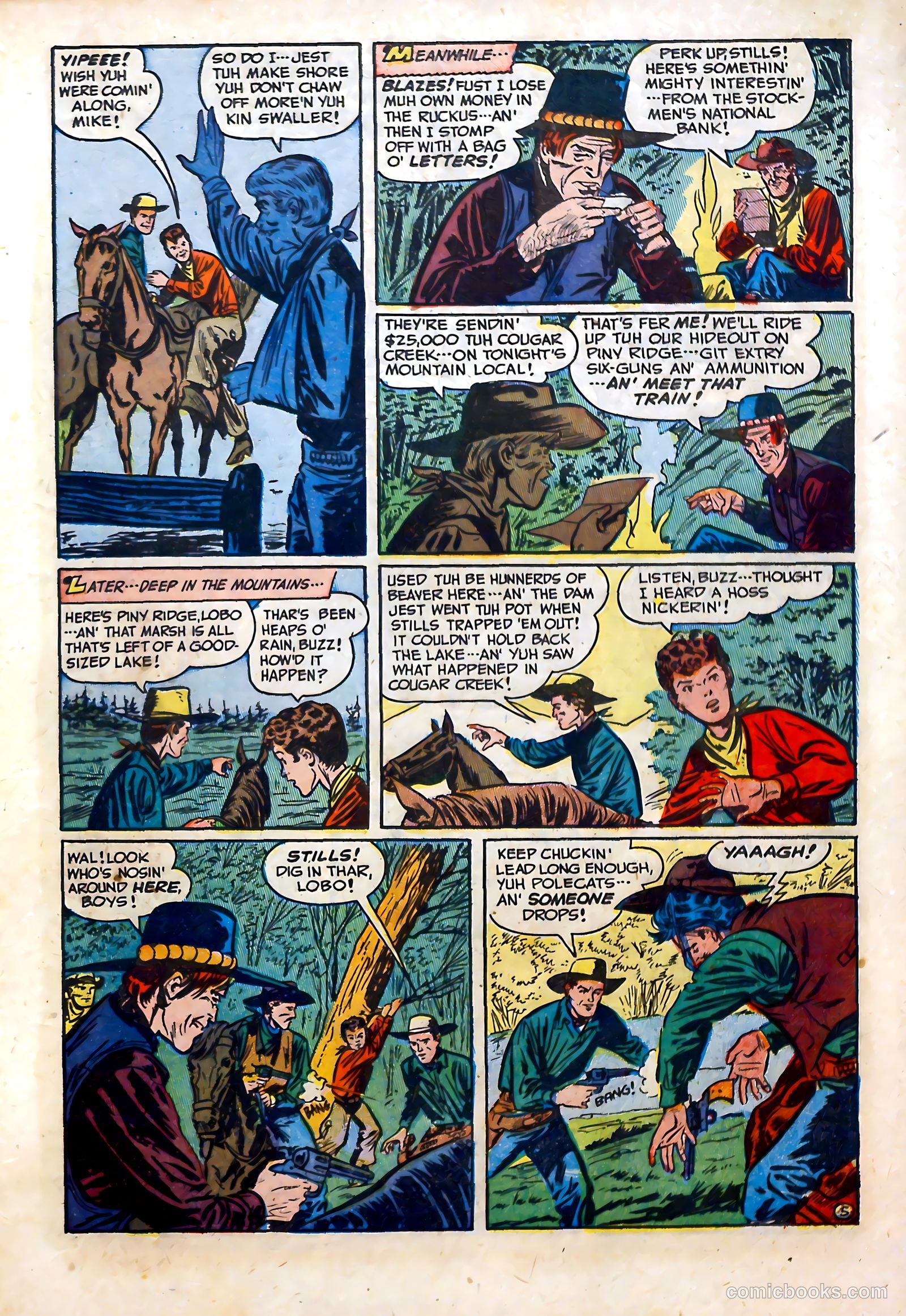 Blazing West #5 (1949) — page 27 of 53
