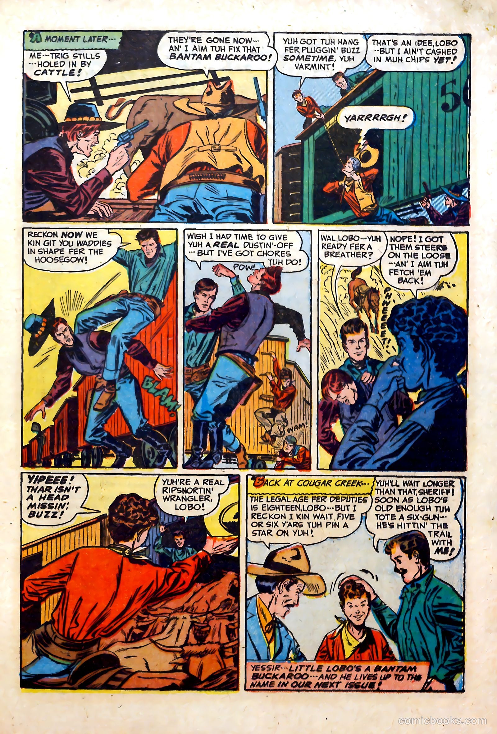 Blazing West #5 (1949) — page 31 of 53