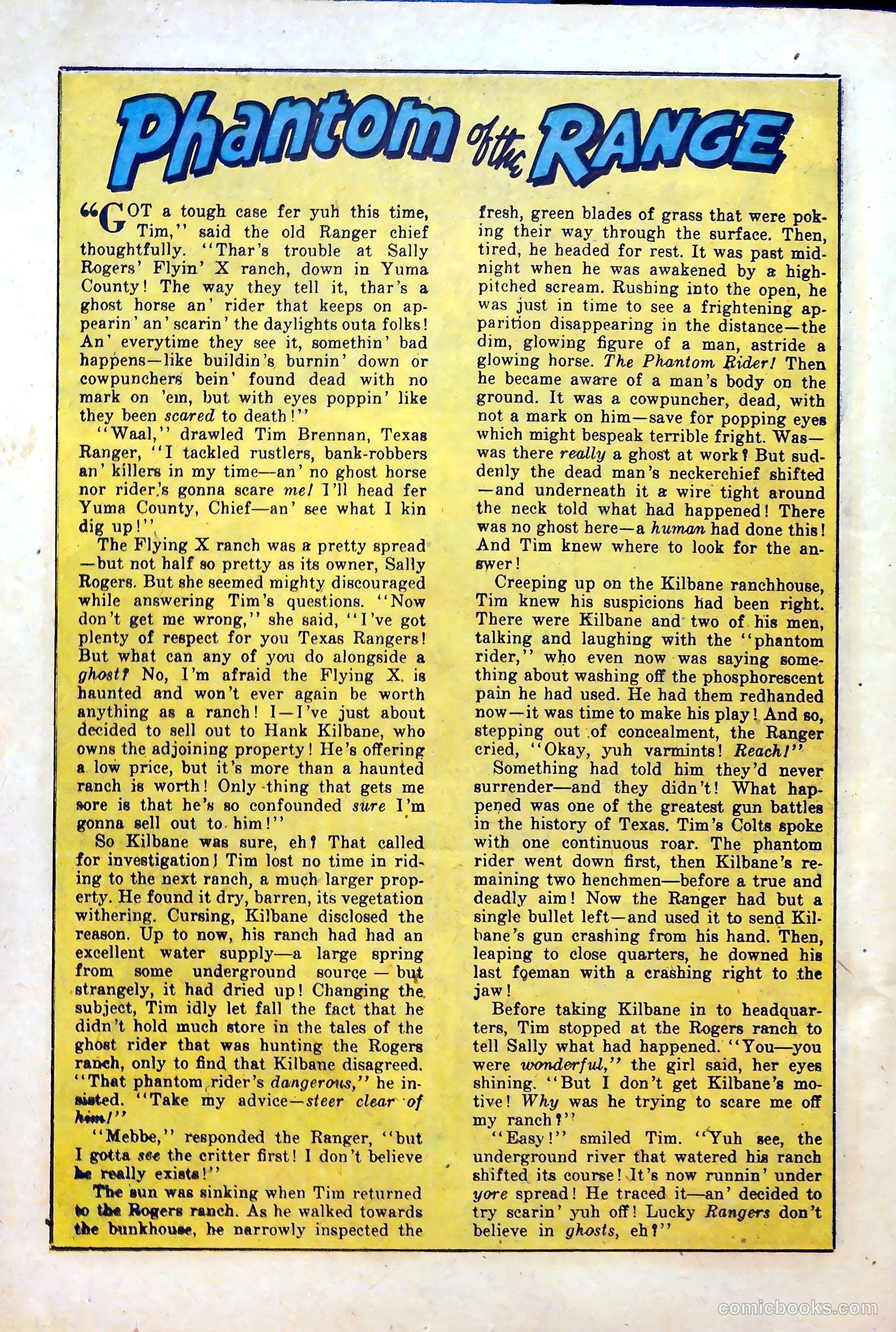 Blazing West #5 (1949) — page 32 of 53