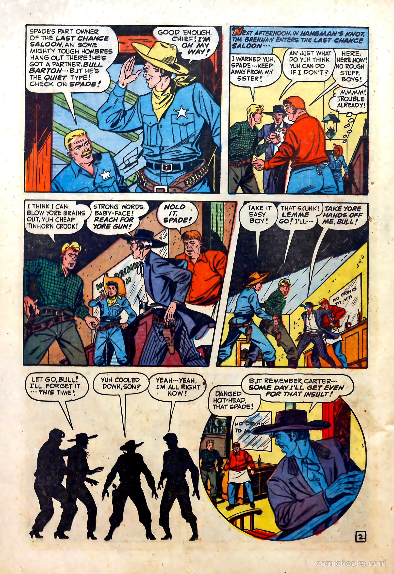 Blazing West #5 (1949) — page 34 of 53