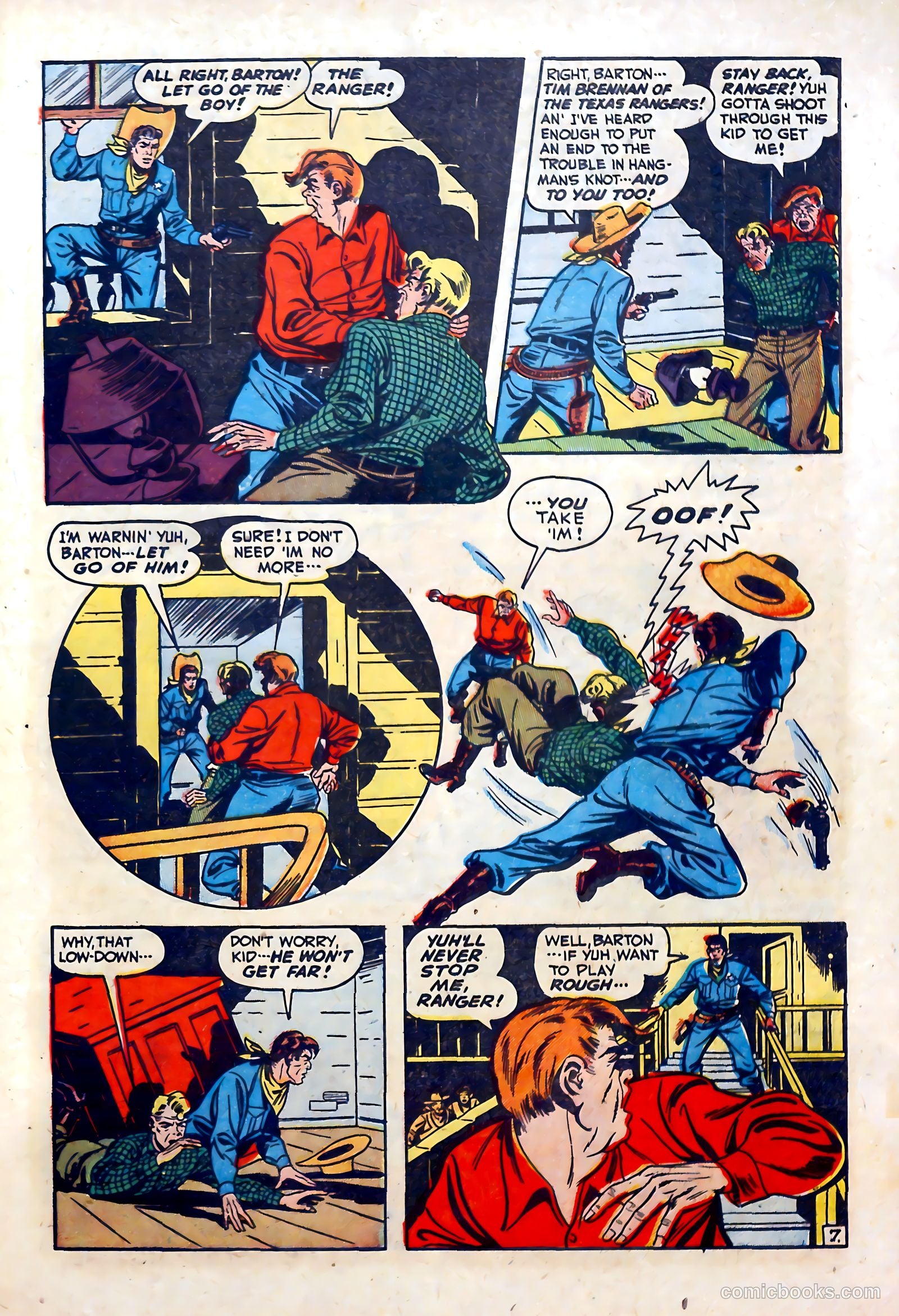 Blazing West #5 (1949) — page 39 of 53