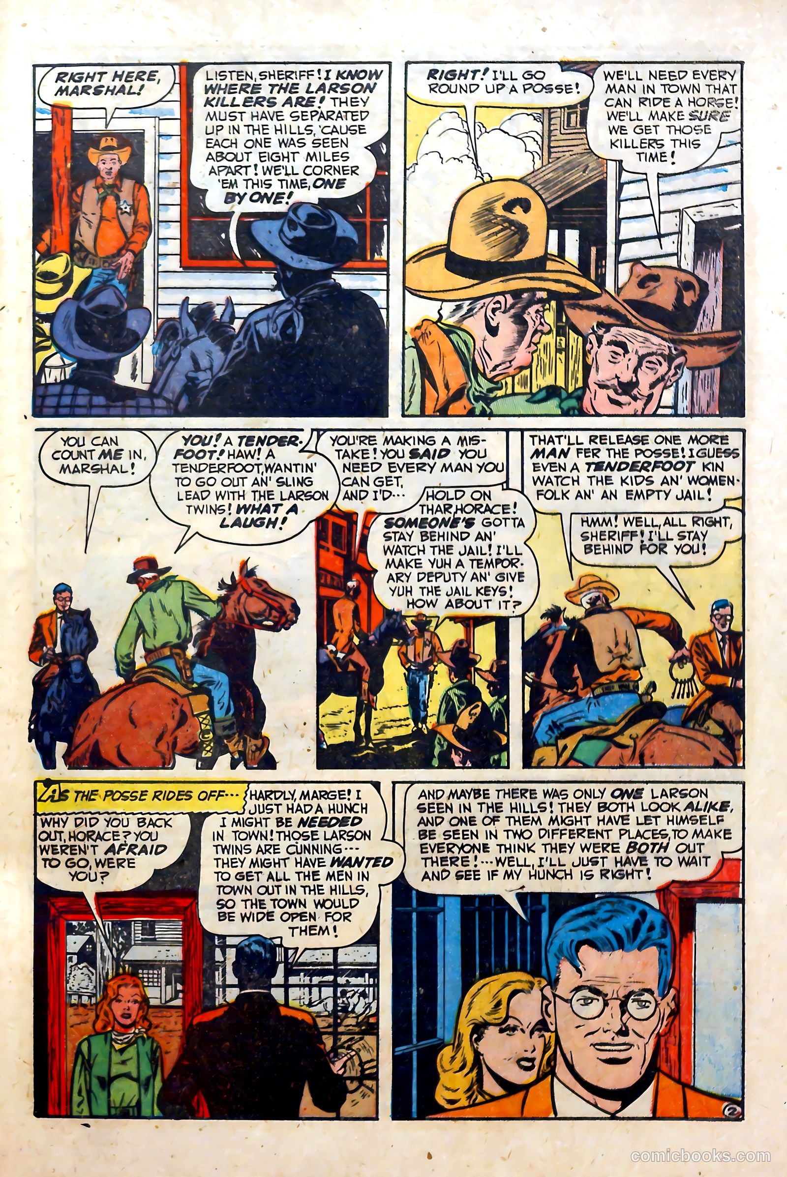 Blazing West #5 (1949) — page 43 of 53