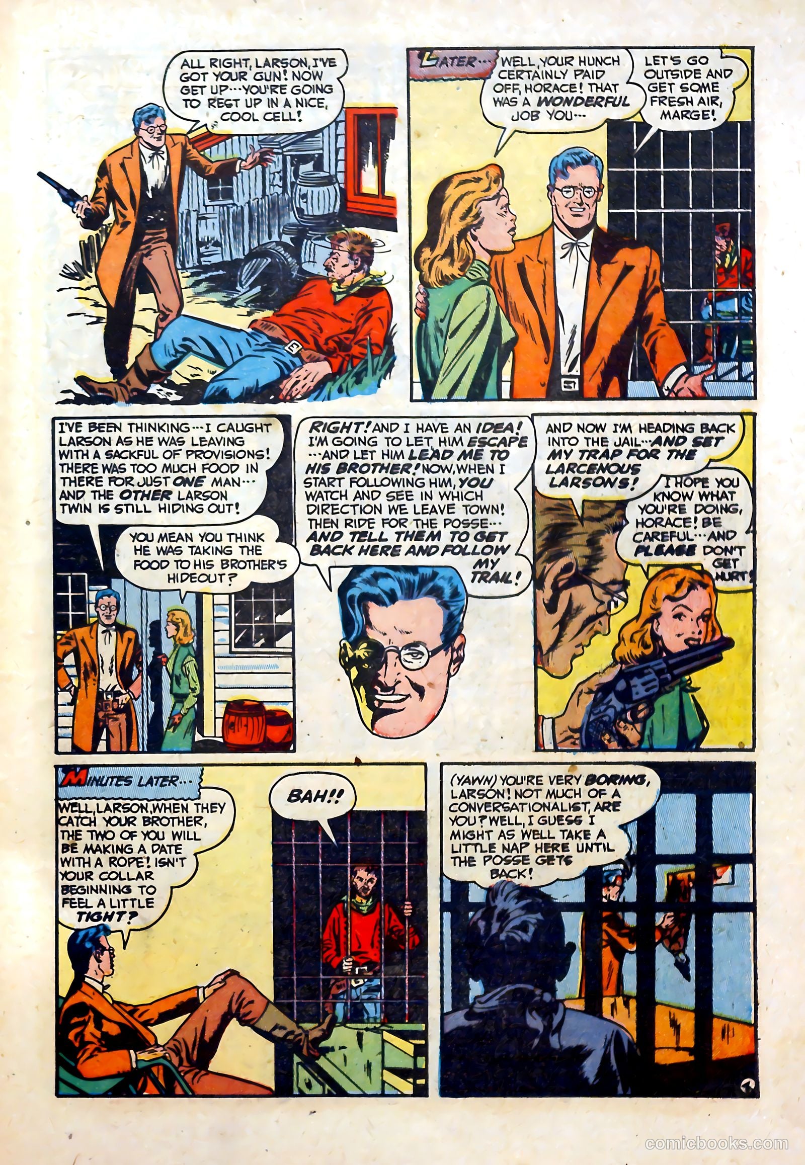 Blazing West #5 (1949) — page 45 of 53