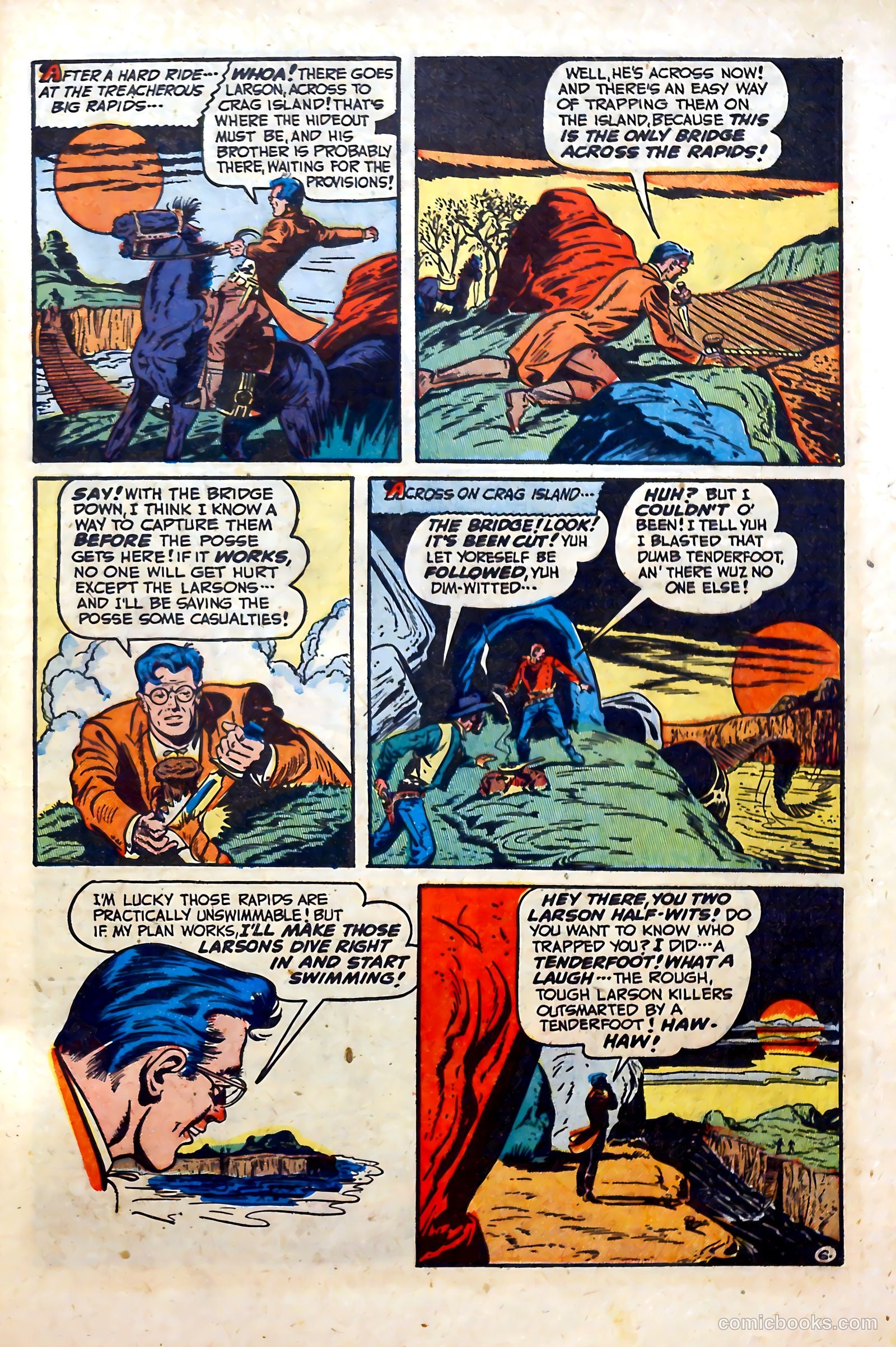 Blazing West #5 (1949) — page 47 of 53