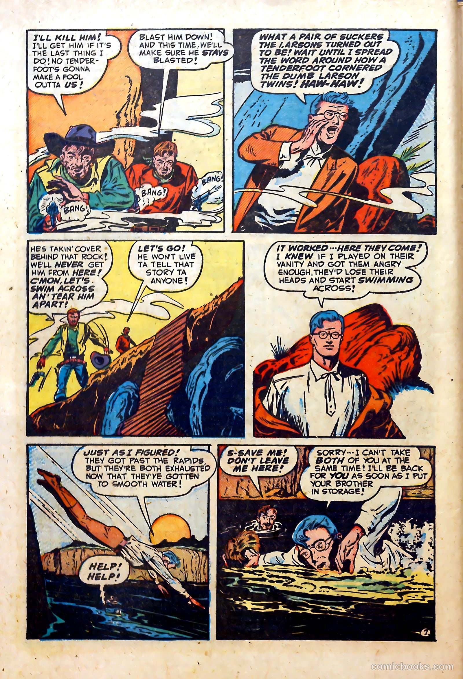 Blazing West #5 (1949) — page 48 of 53