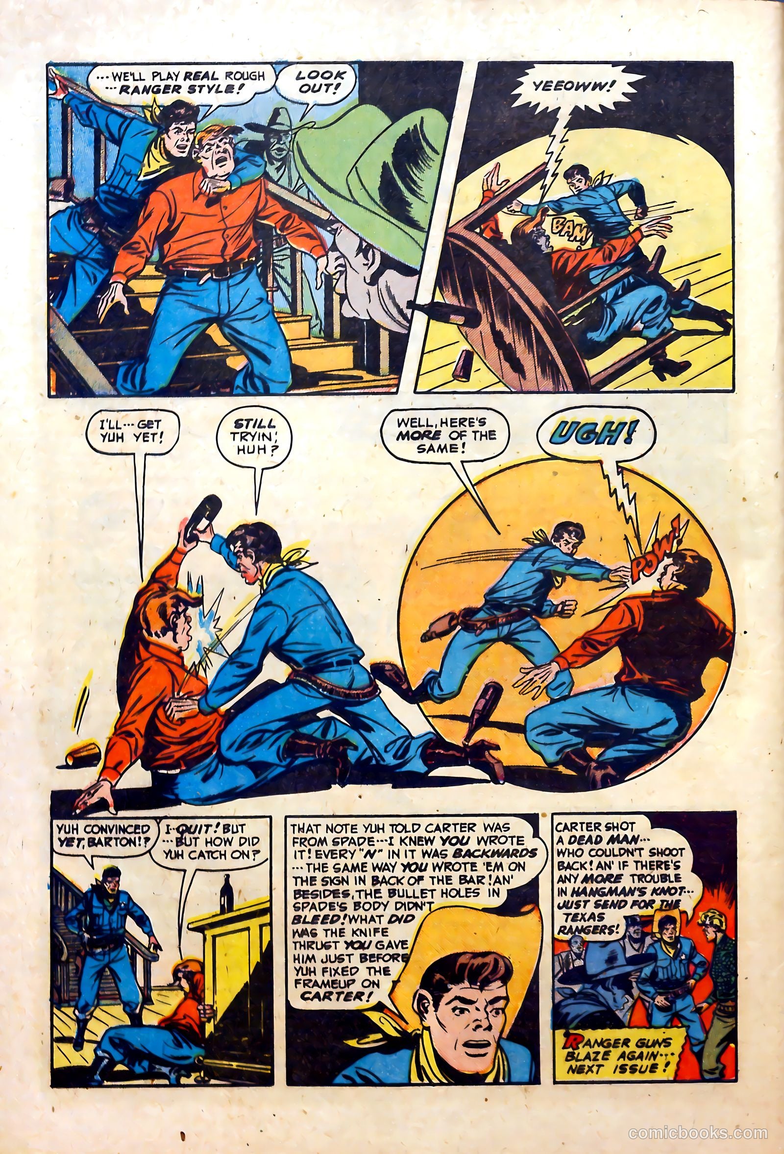 Blazing West #5 (1949) — page 40 of 52